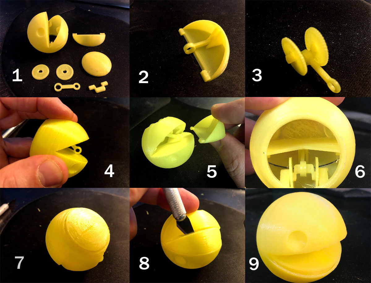 PAC-Man Toy w/ moving mouth - photo 4