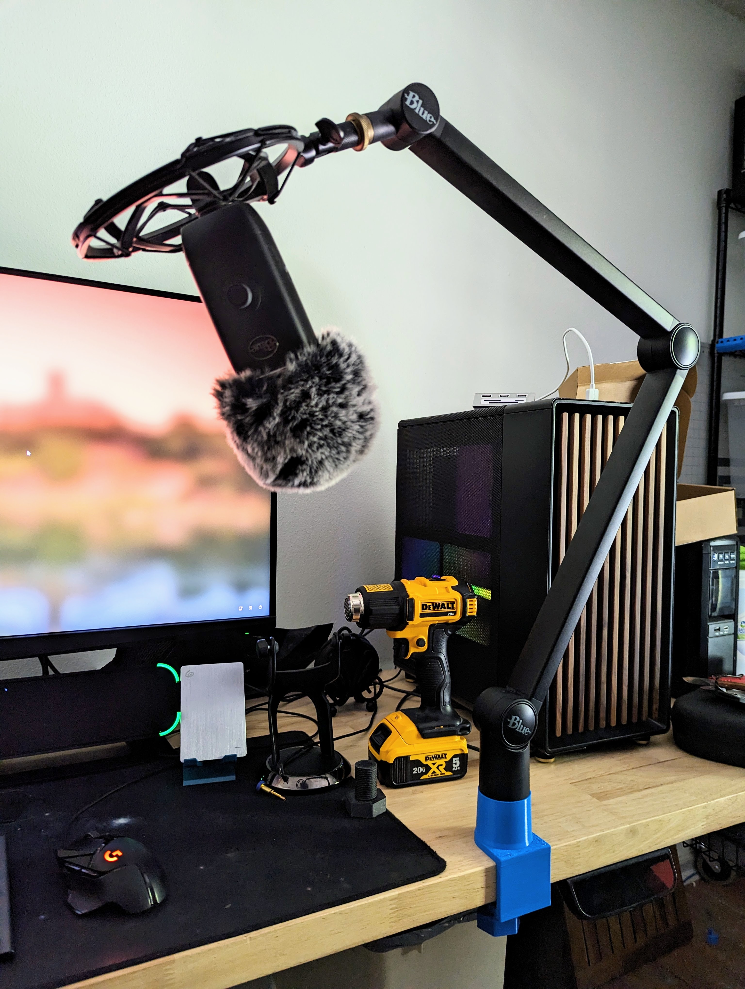 YetiCaster Microphone Boom Arm Desk Clamp Replacement