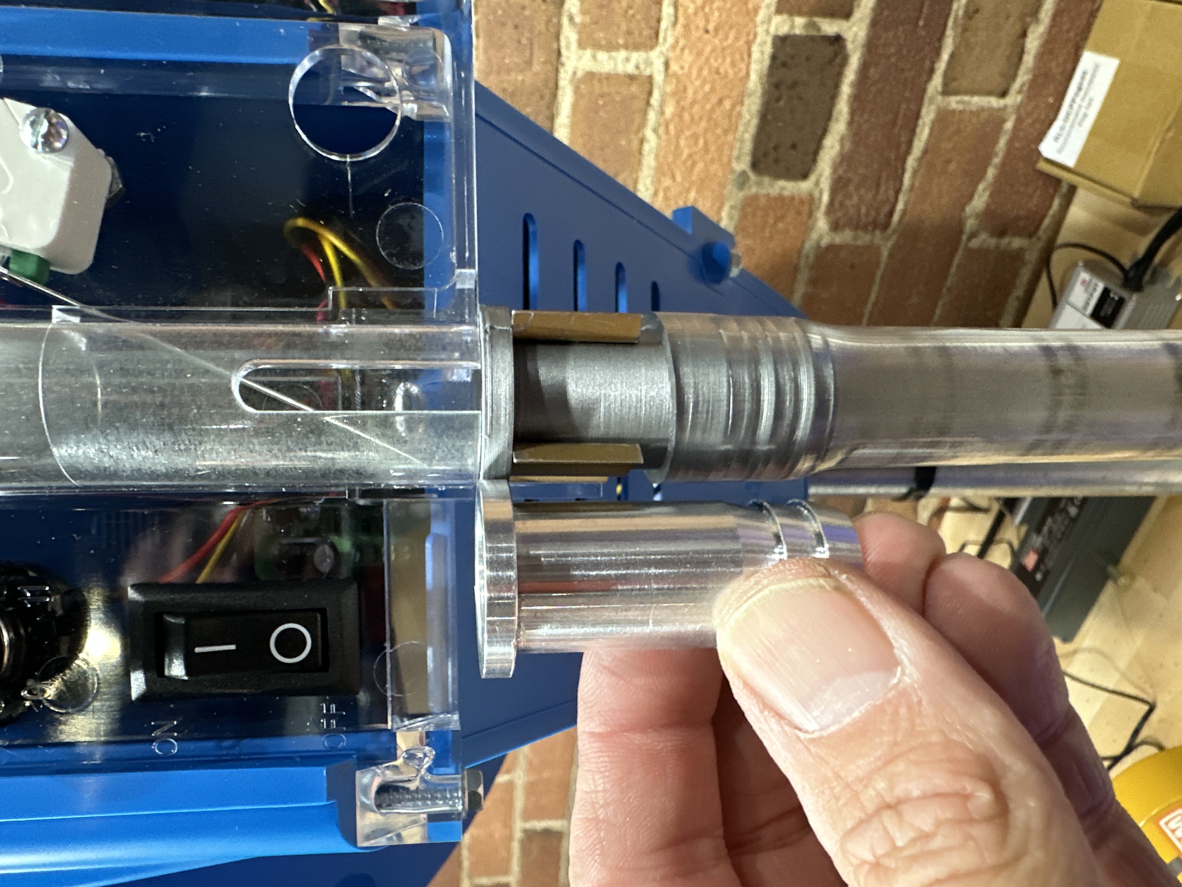 Dillon Casefeed Hose Adapter