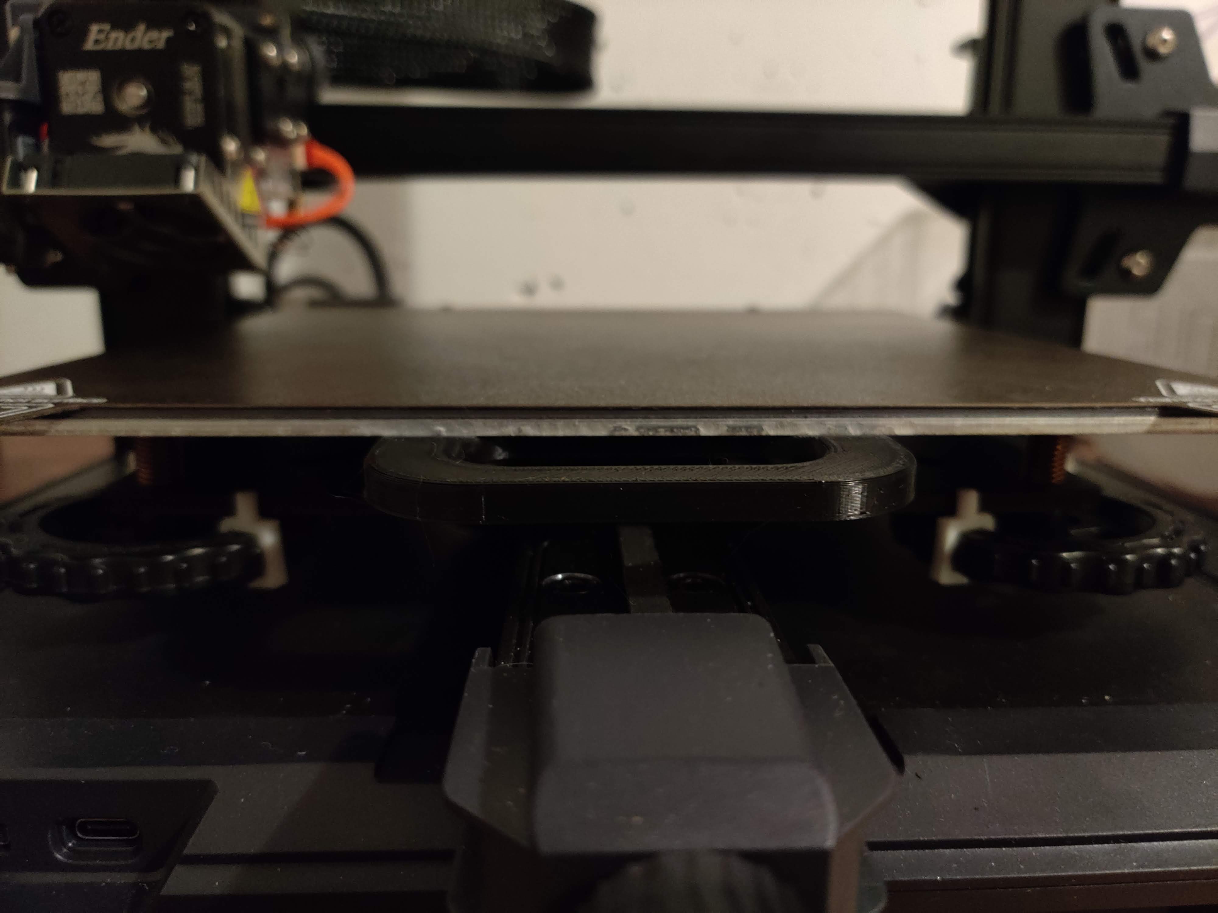 Bed Handle for Ender 3 S1, works with included M3x6mm Screws - photo 3