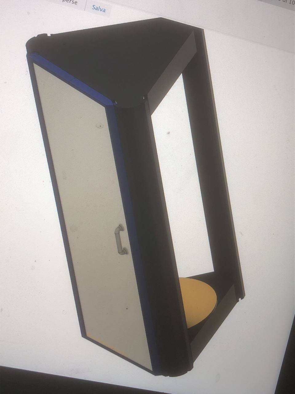 v400 door for flat 3mm plexiglass