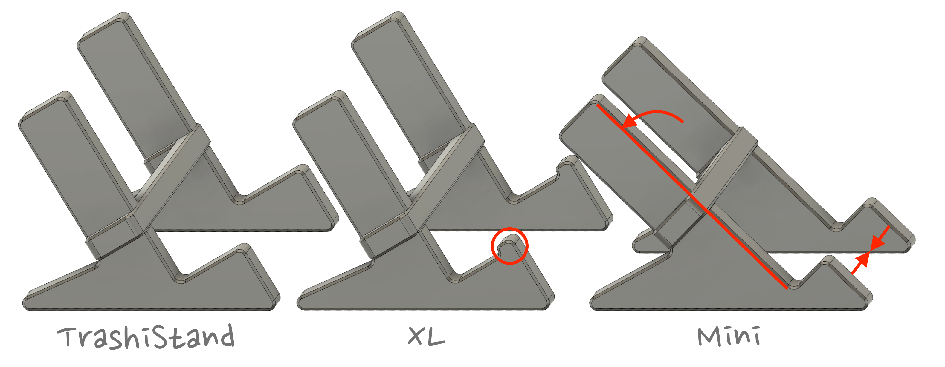 TrashiStand (Mechanical Keyboard Stand) - photo 3