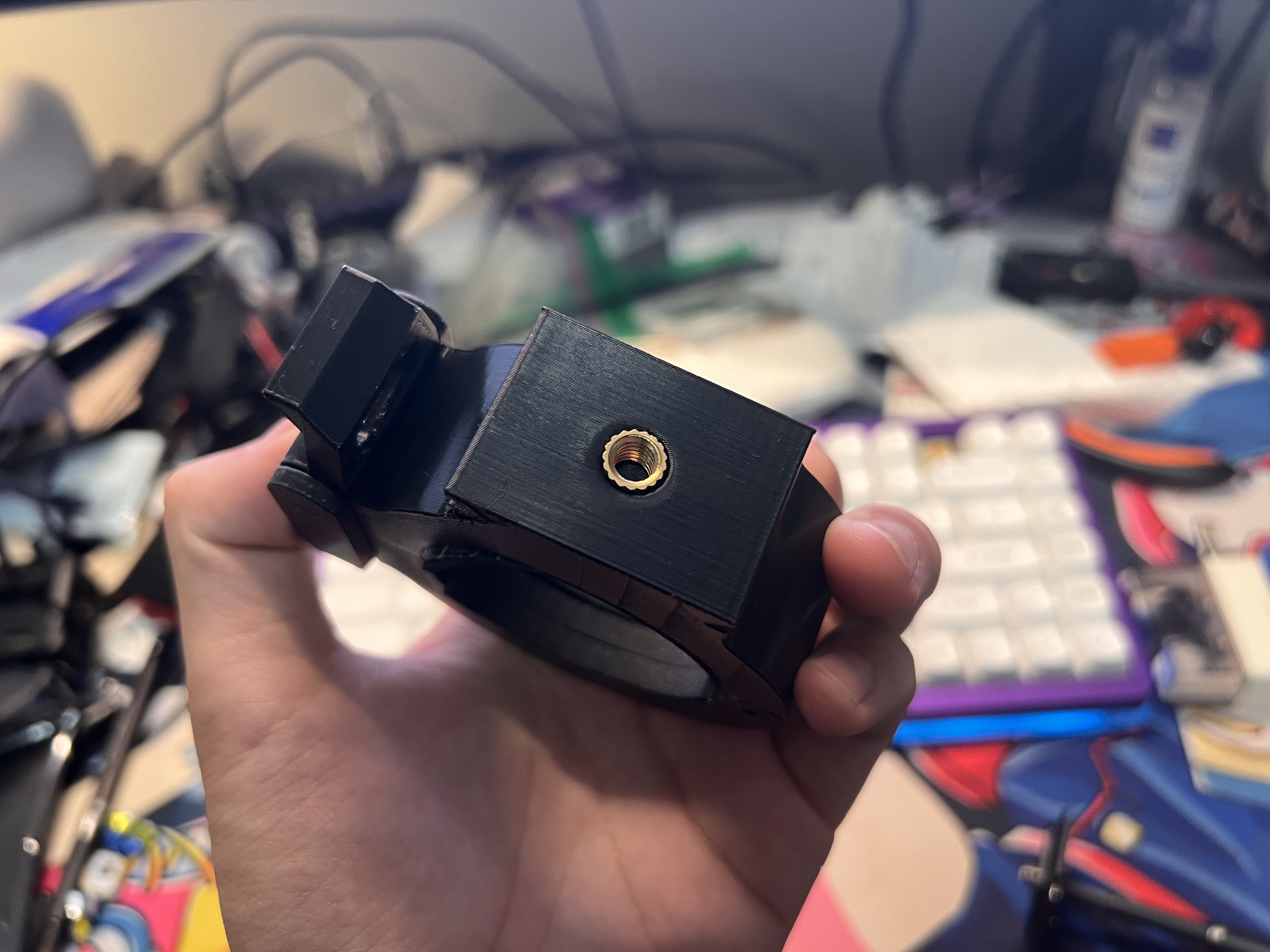 Binocular Tripod Clamp Adapter (Parametric) - photo 4