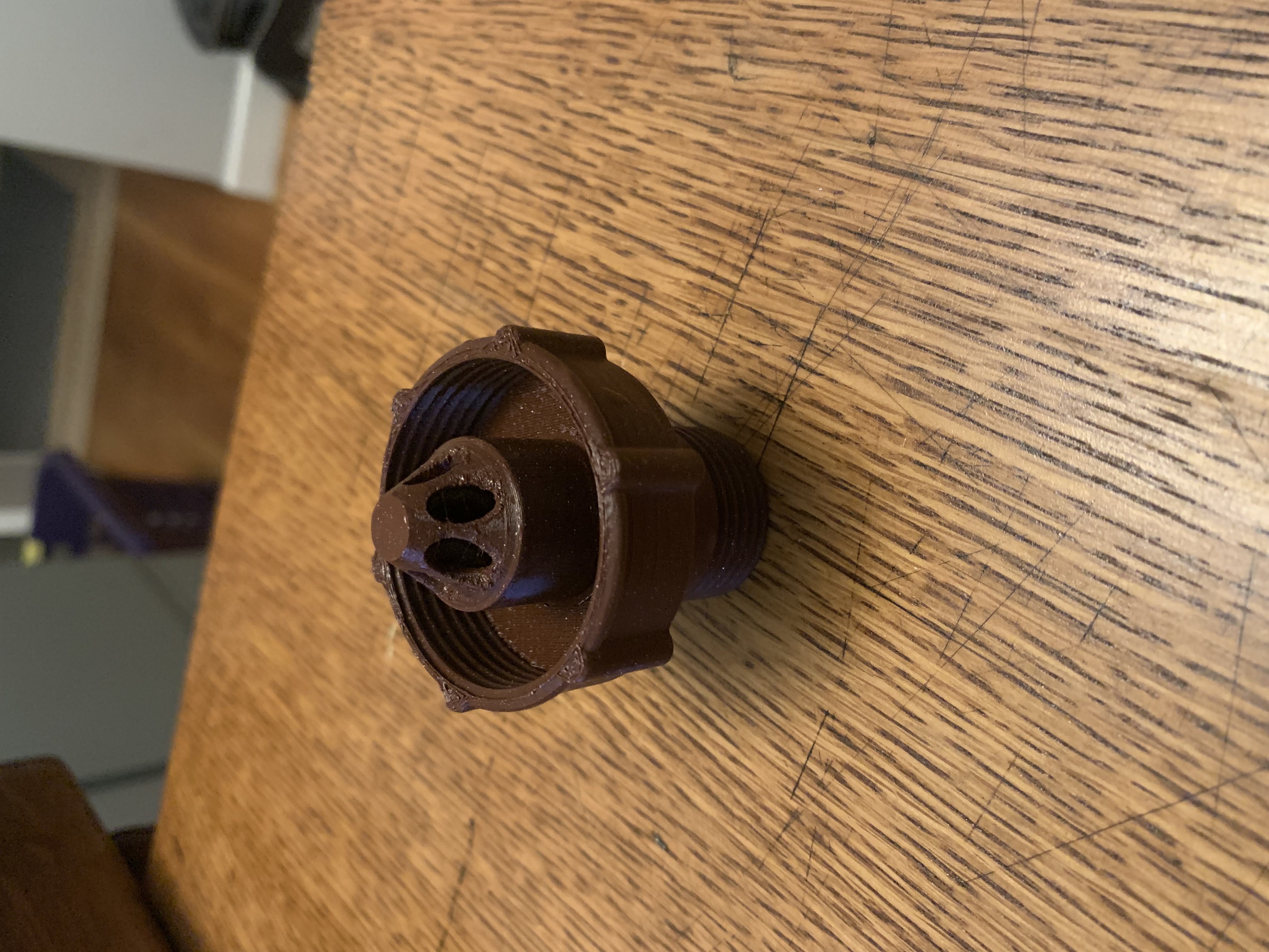 pool drain cap to garden hose adapter - photo 3