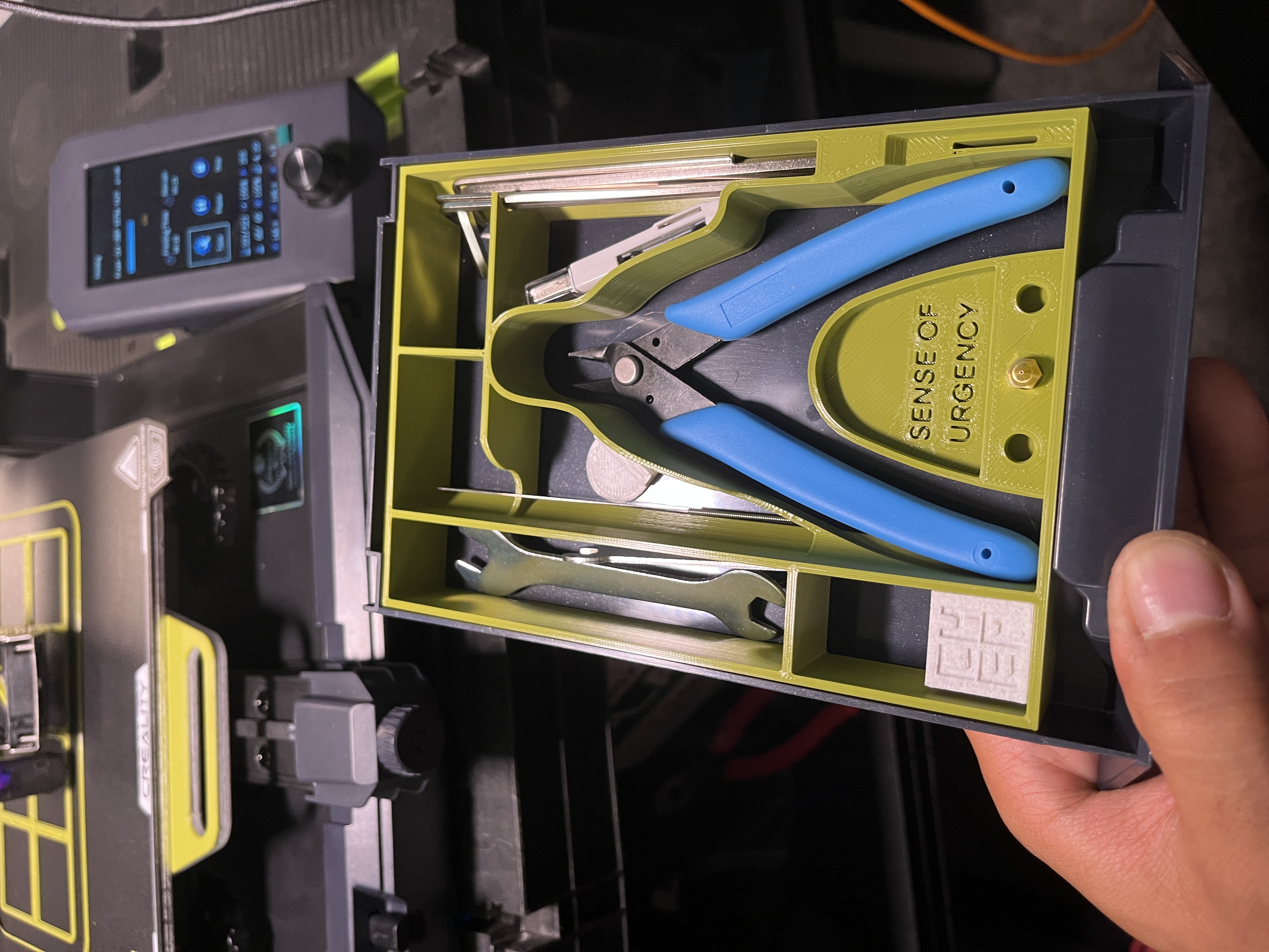 Ender 3 S1 Tray Insert/Organizer v2