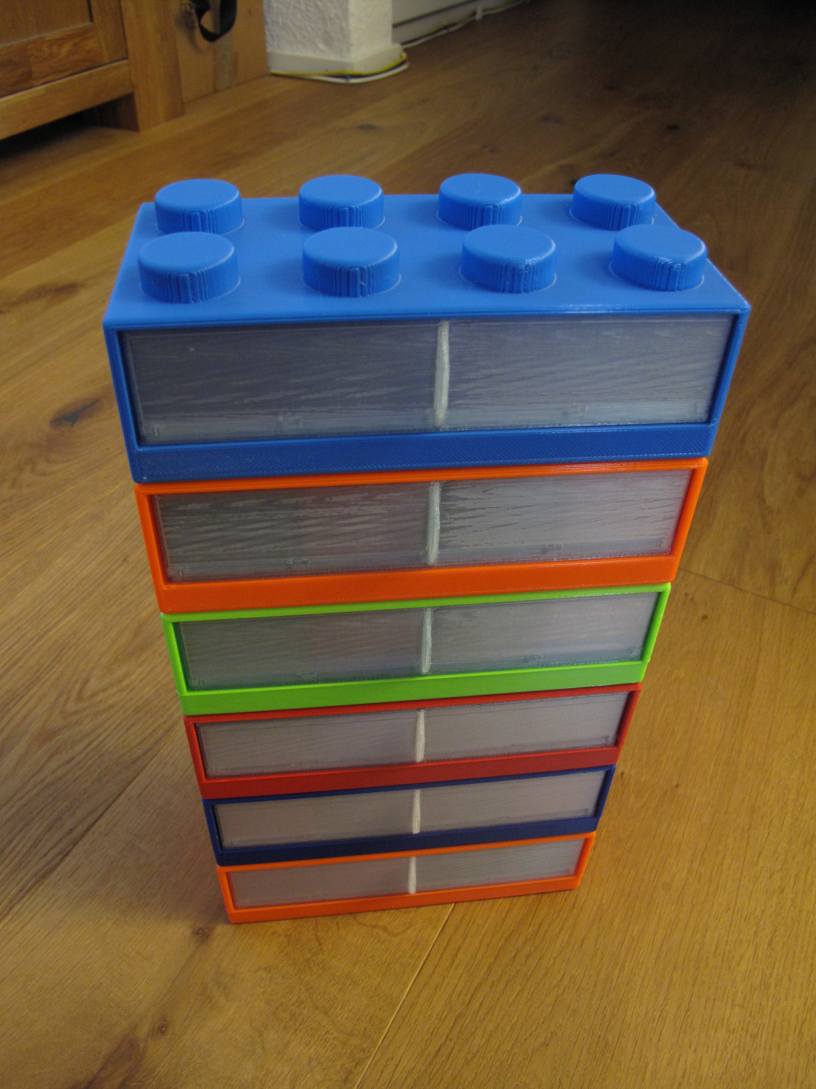 stackable gridfinity lego brick drawer - photo 4