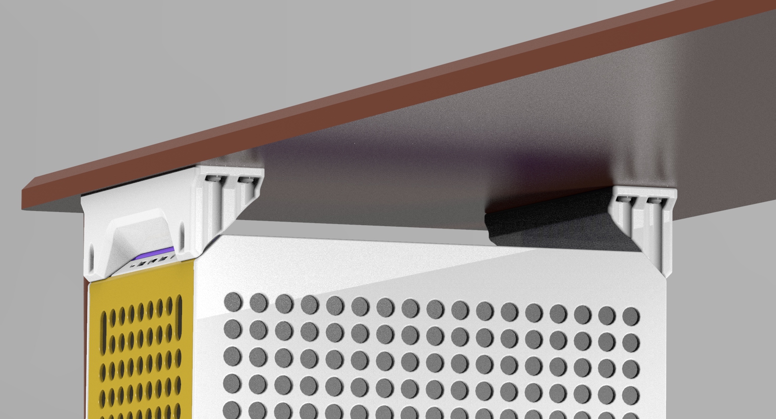 Under Desk Mounting Brackets - QUBE 500 - photo 3