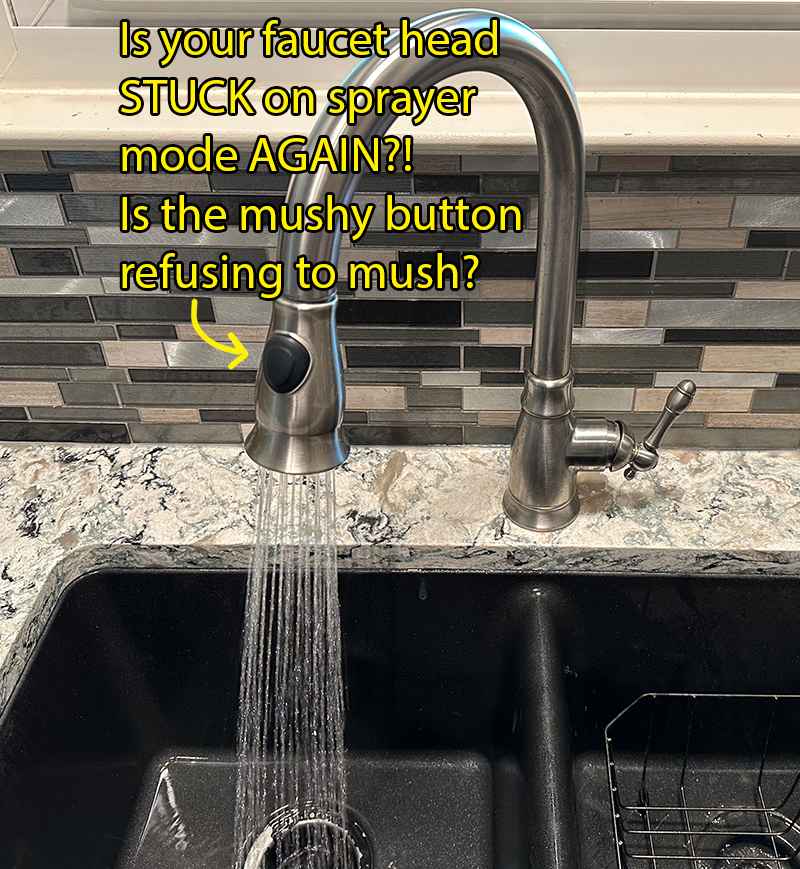 Kitchen Sink Faucet Sprayer Head Replacement - photo 4