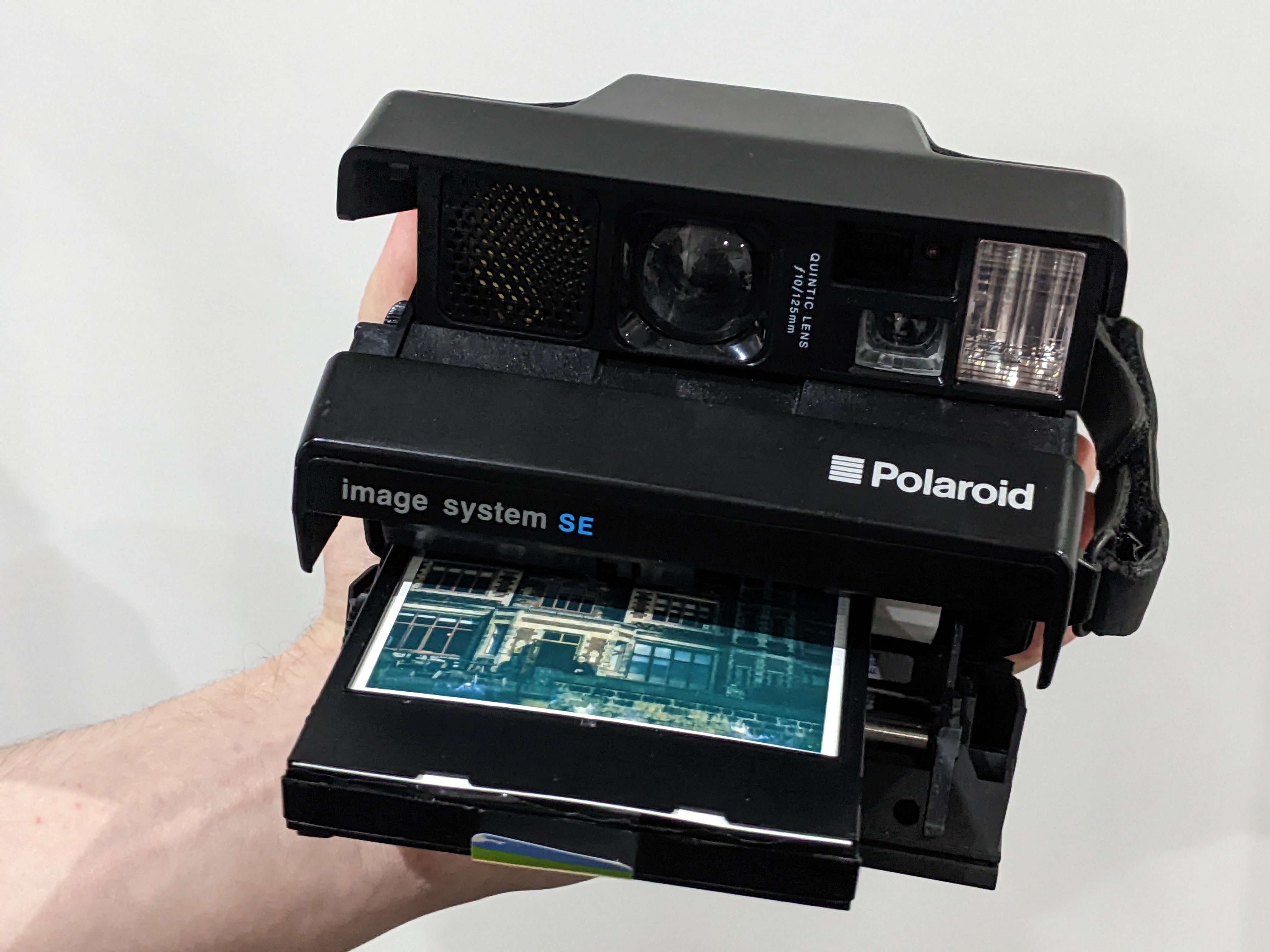 Polaroid Spectra itype and 600 film pack adapter