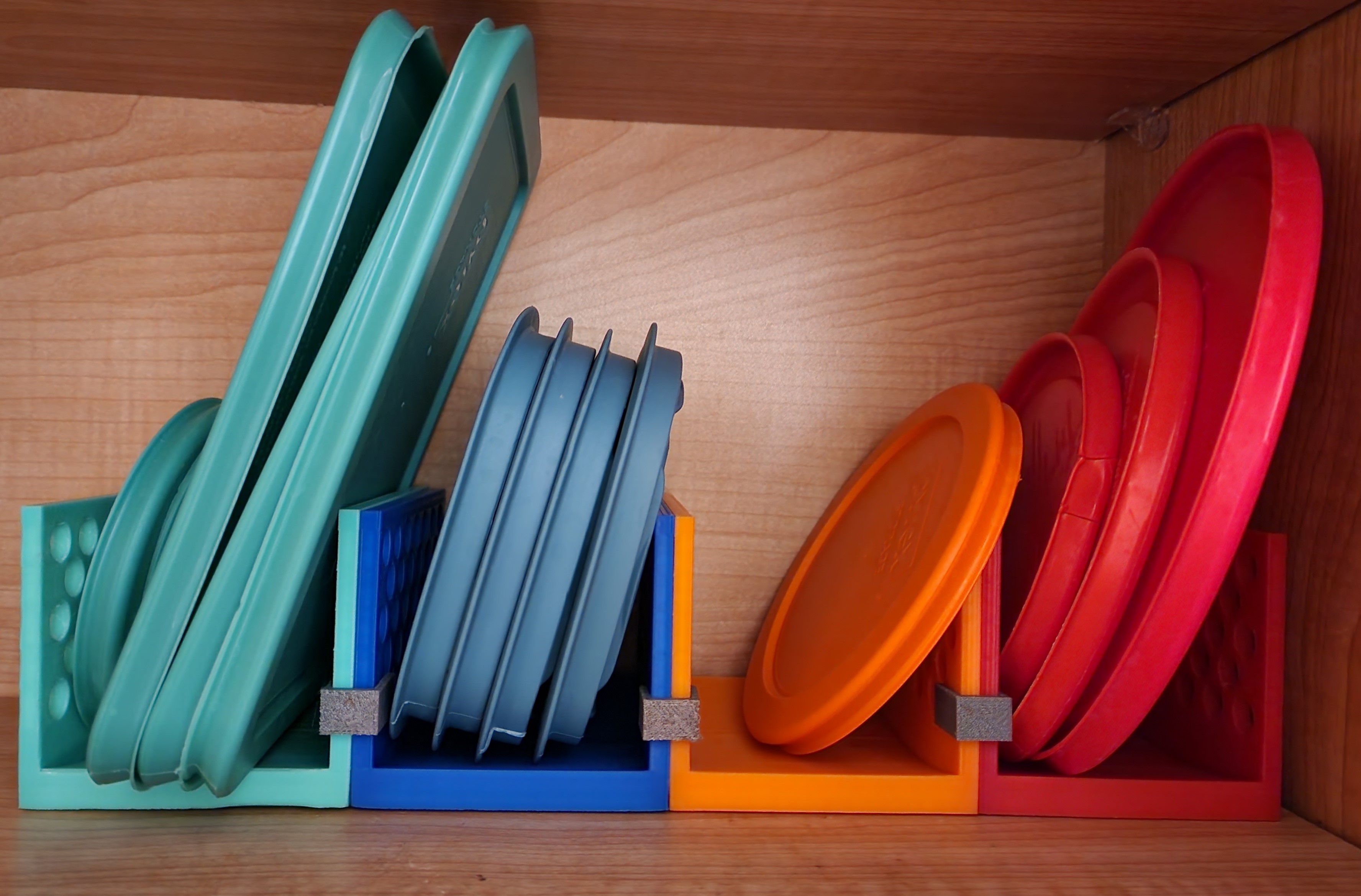 Binding Clip for Tupperware Lid Holder v2