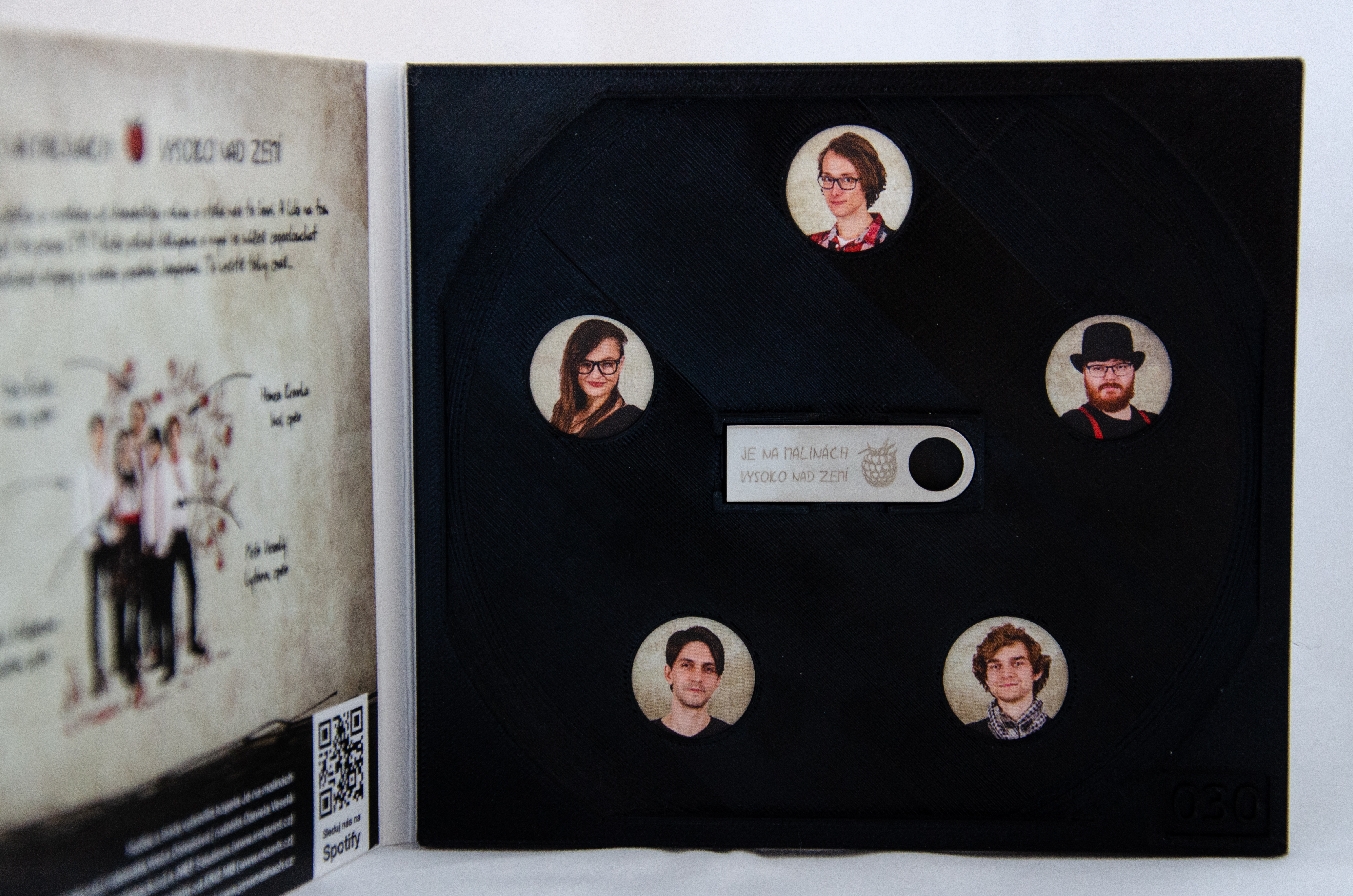 Digipack tray (holder) for USB flash disc - photo 2