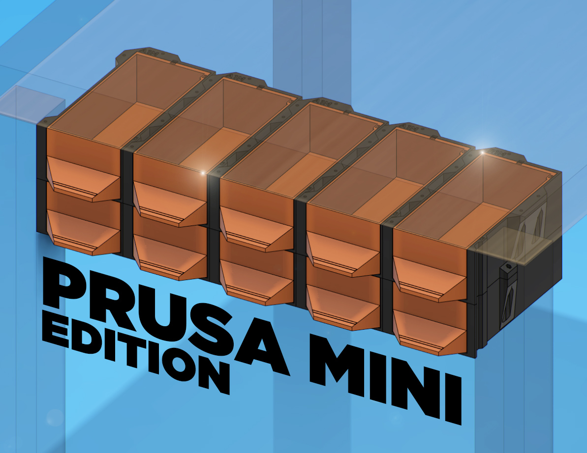 (LEGACY) Lack Enclosure Drawers - Prusa Mini Edition