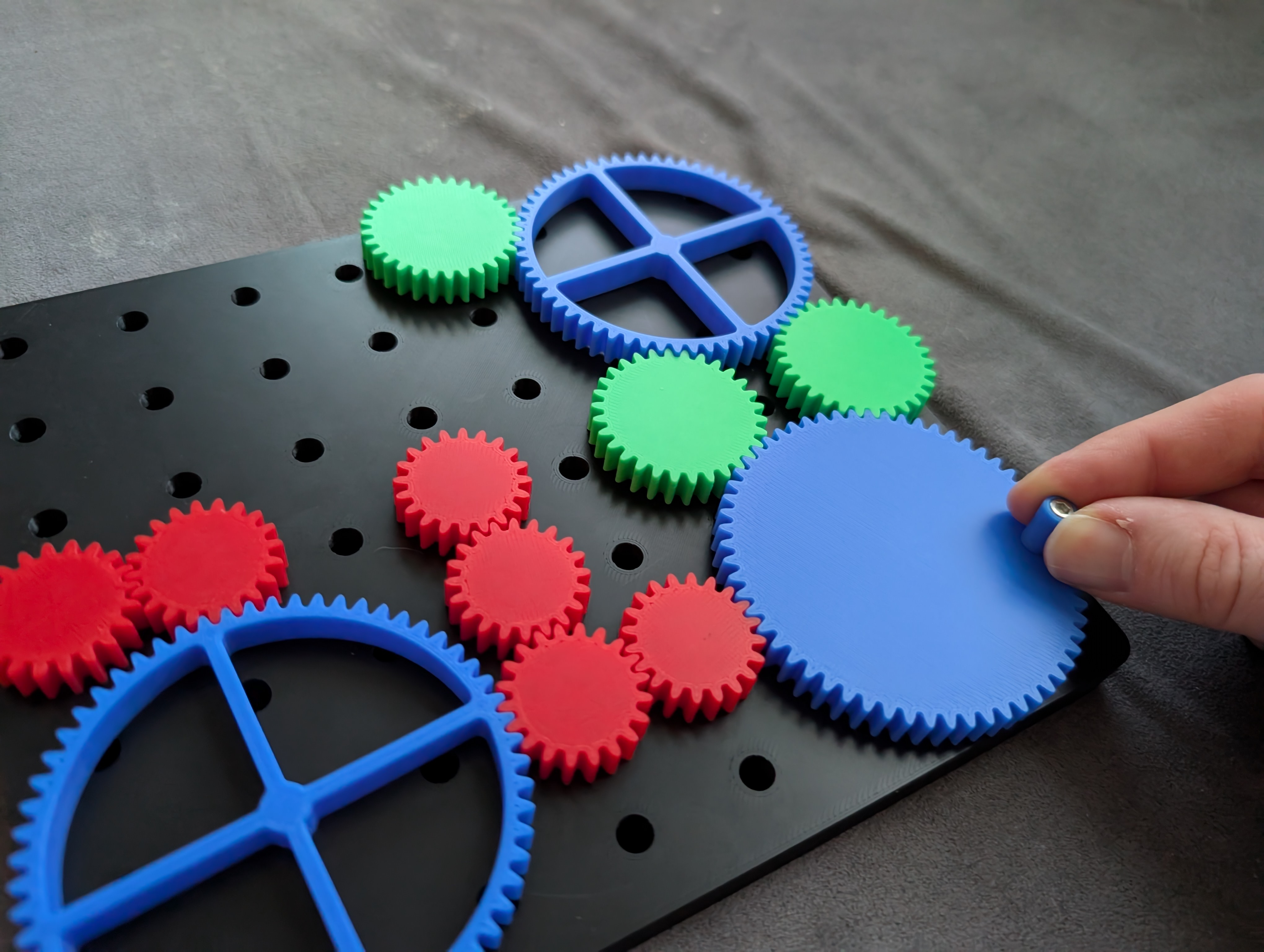 Handled Gear for Educational Gear Train Building Toy For Kids - photo 2