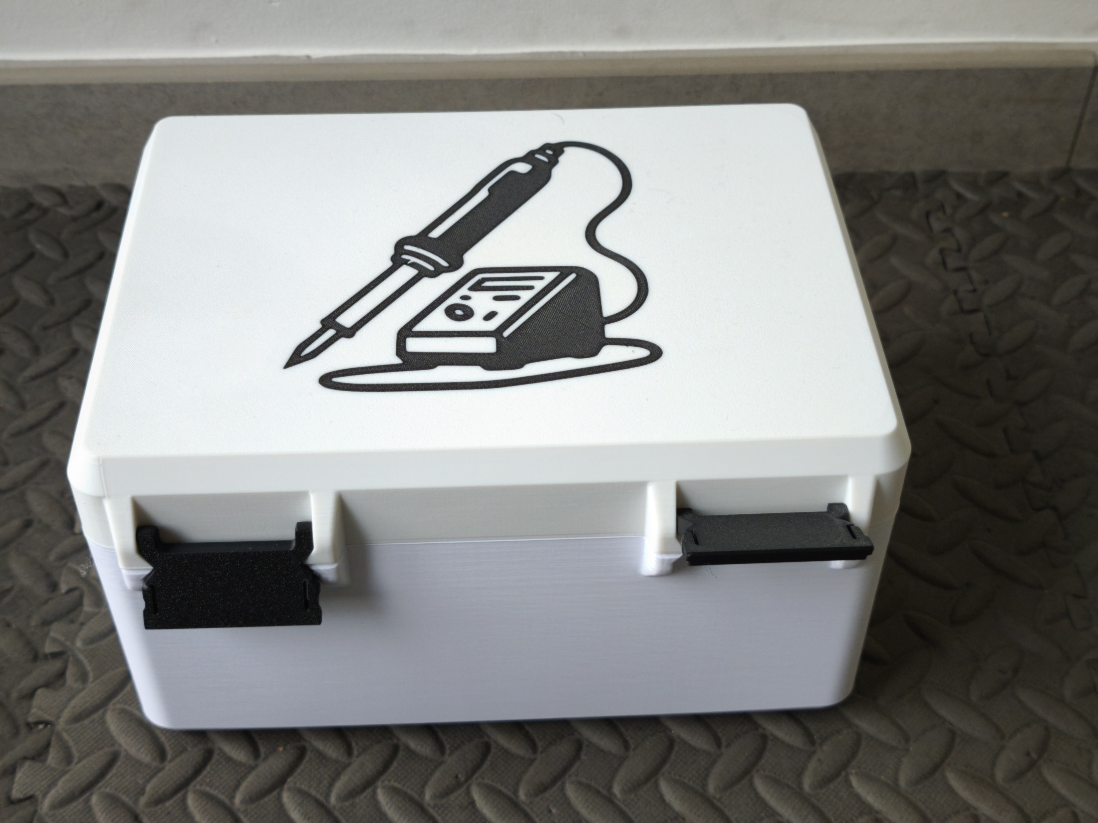 Soldering Station Tool Box - Tool & Accessories Rugged Organizer Box - photo 3