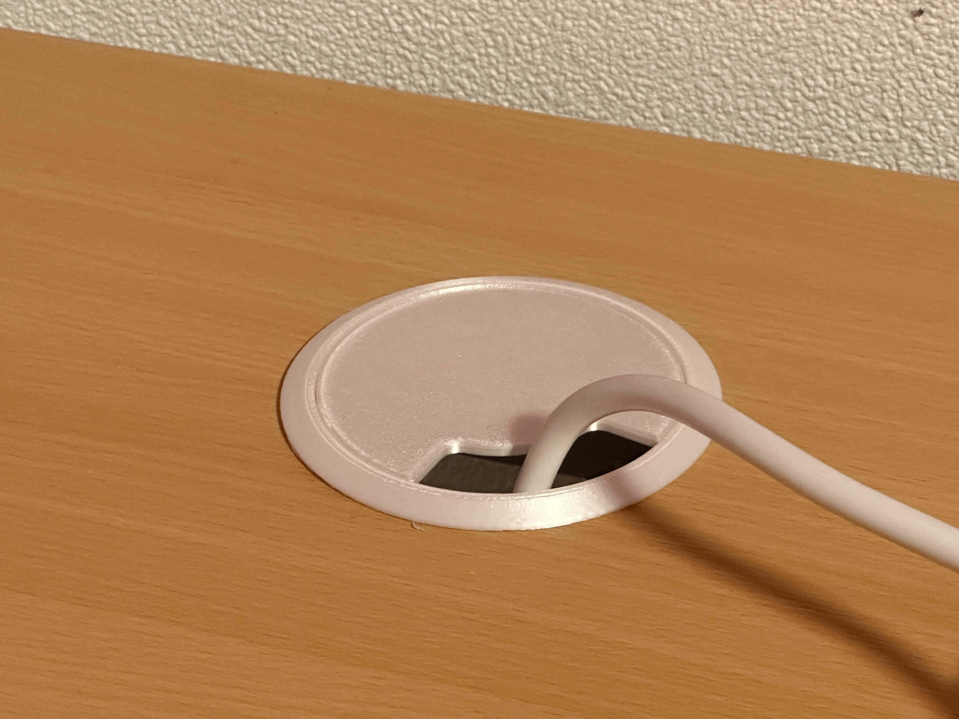 Kabeldurchführung, Lochabdeckung 80mm, Desk Grommet Cable Pass-through 3,15 Inch - photo 2