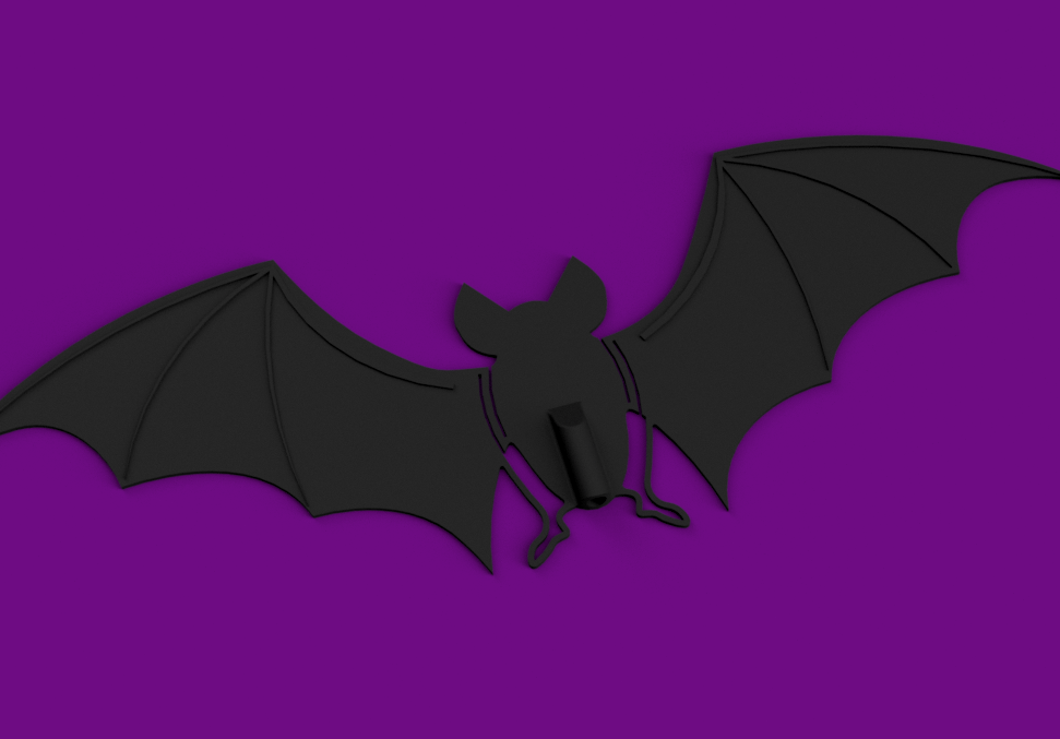 Flapping Bat  Print in Place Toy - photo 3