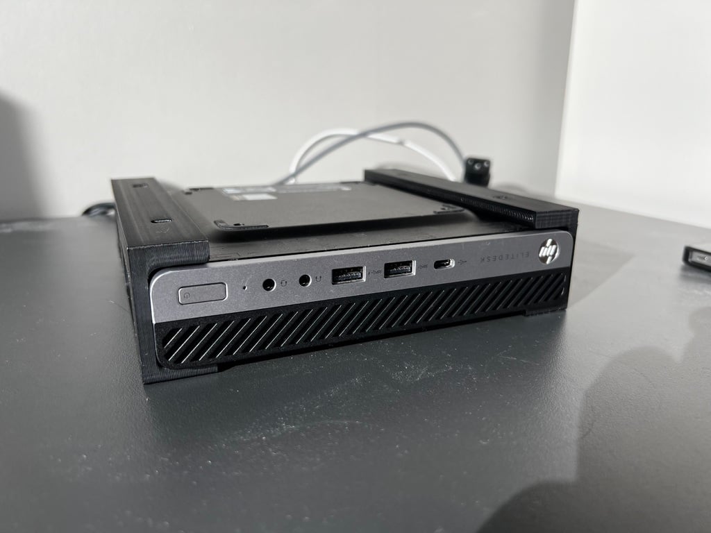HP EliteDesk Mini 800 G5 Under desk-mount (Confirmed that it suits the other G-models as well) - photo 2