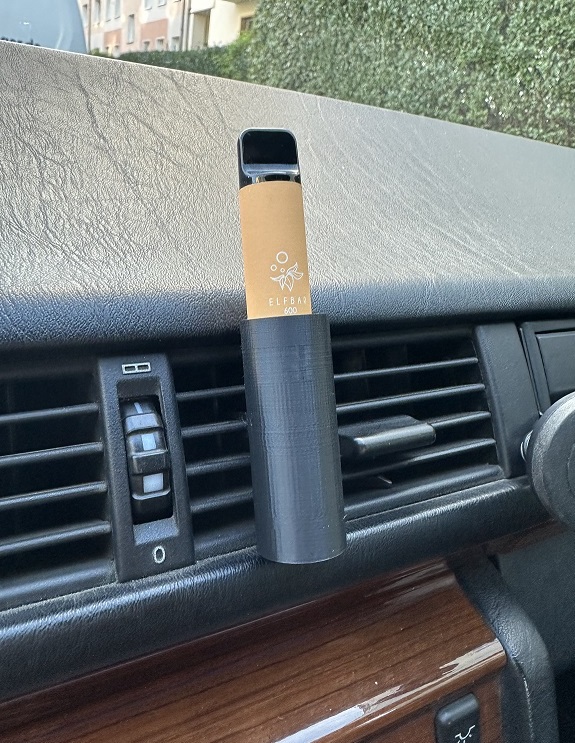 Car holder for disposable vape