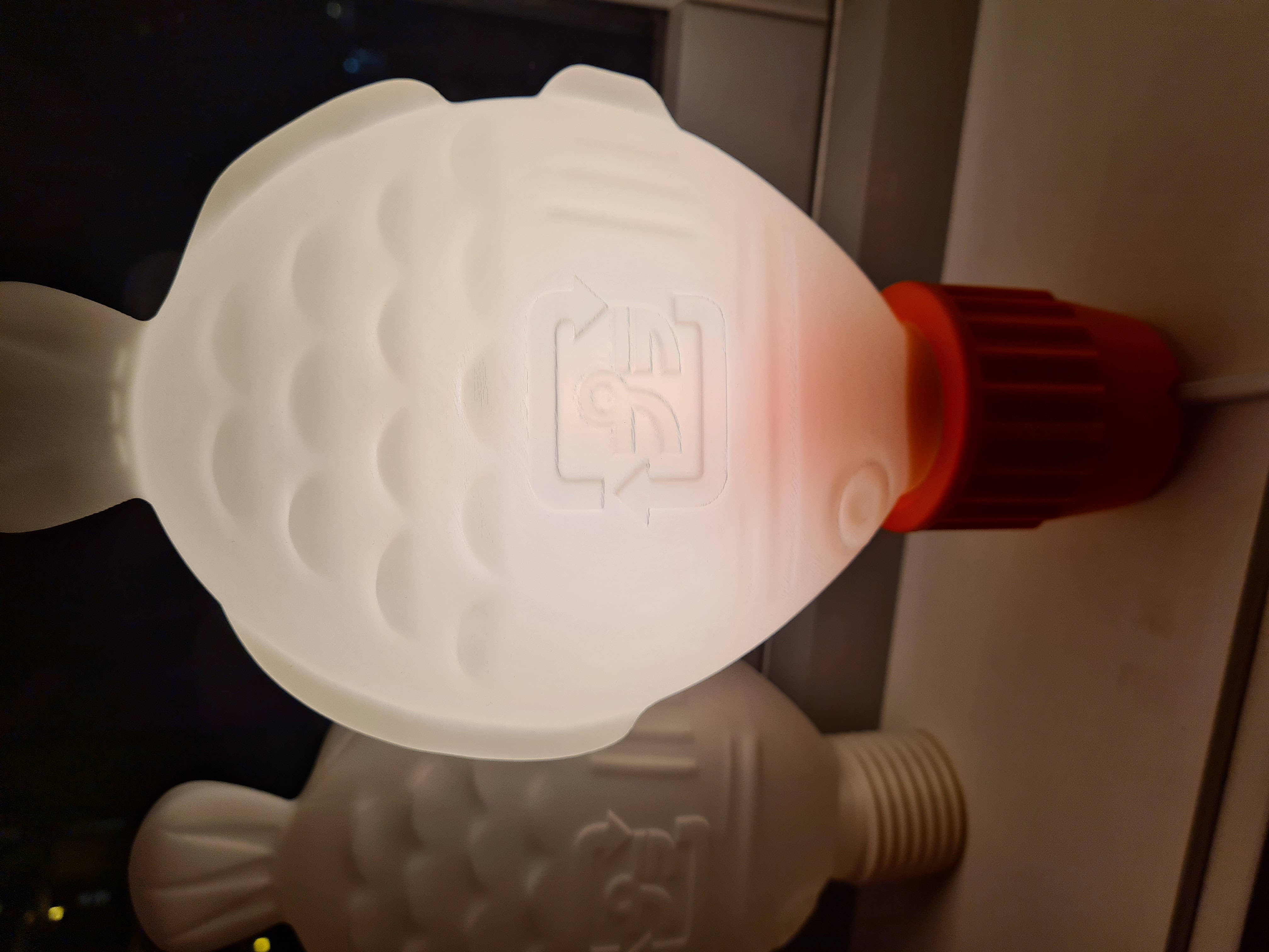 Soy fish lamp reworked