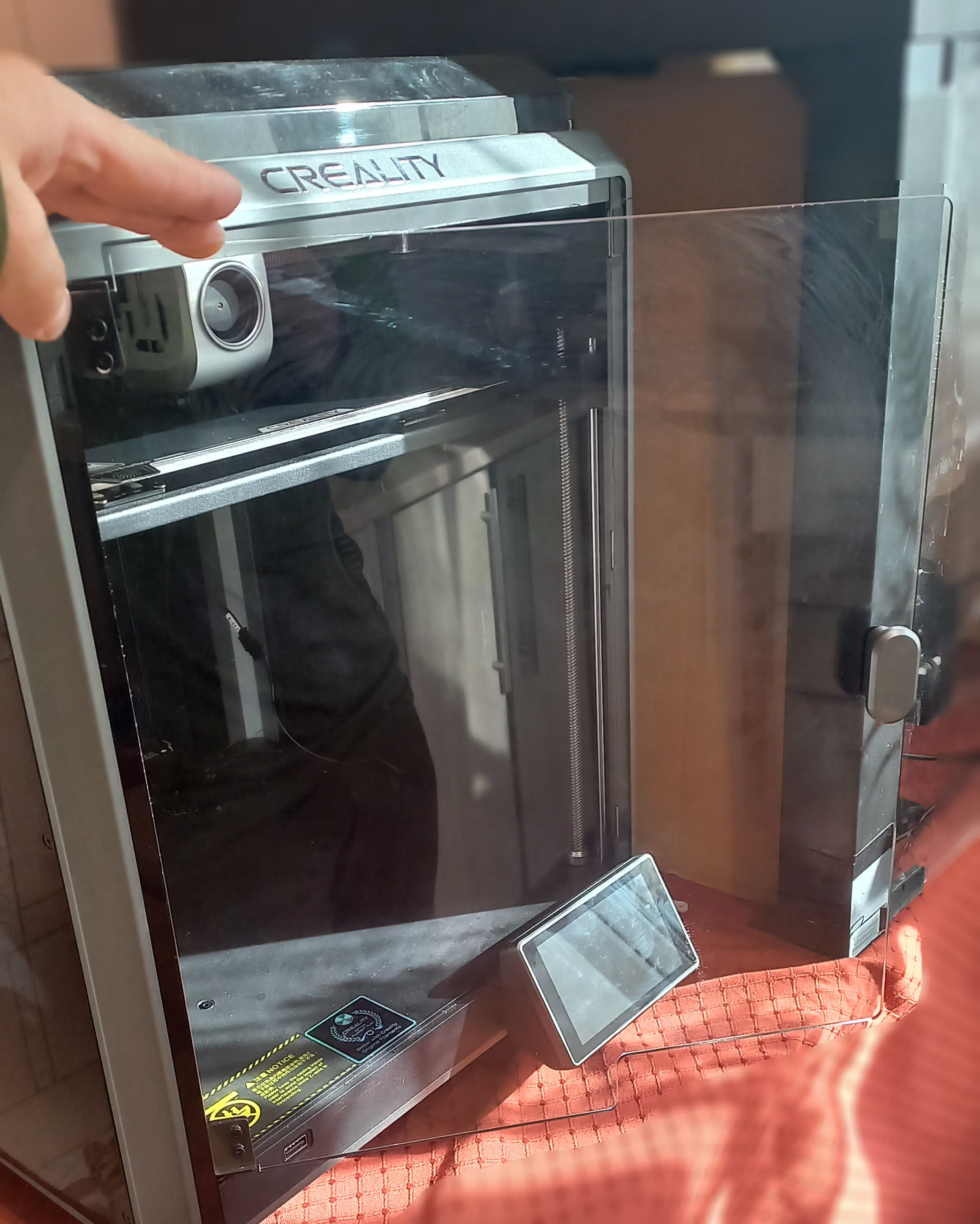 Creality K1 door
