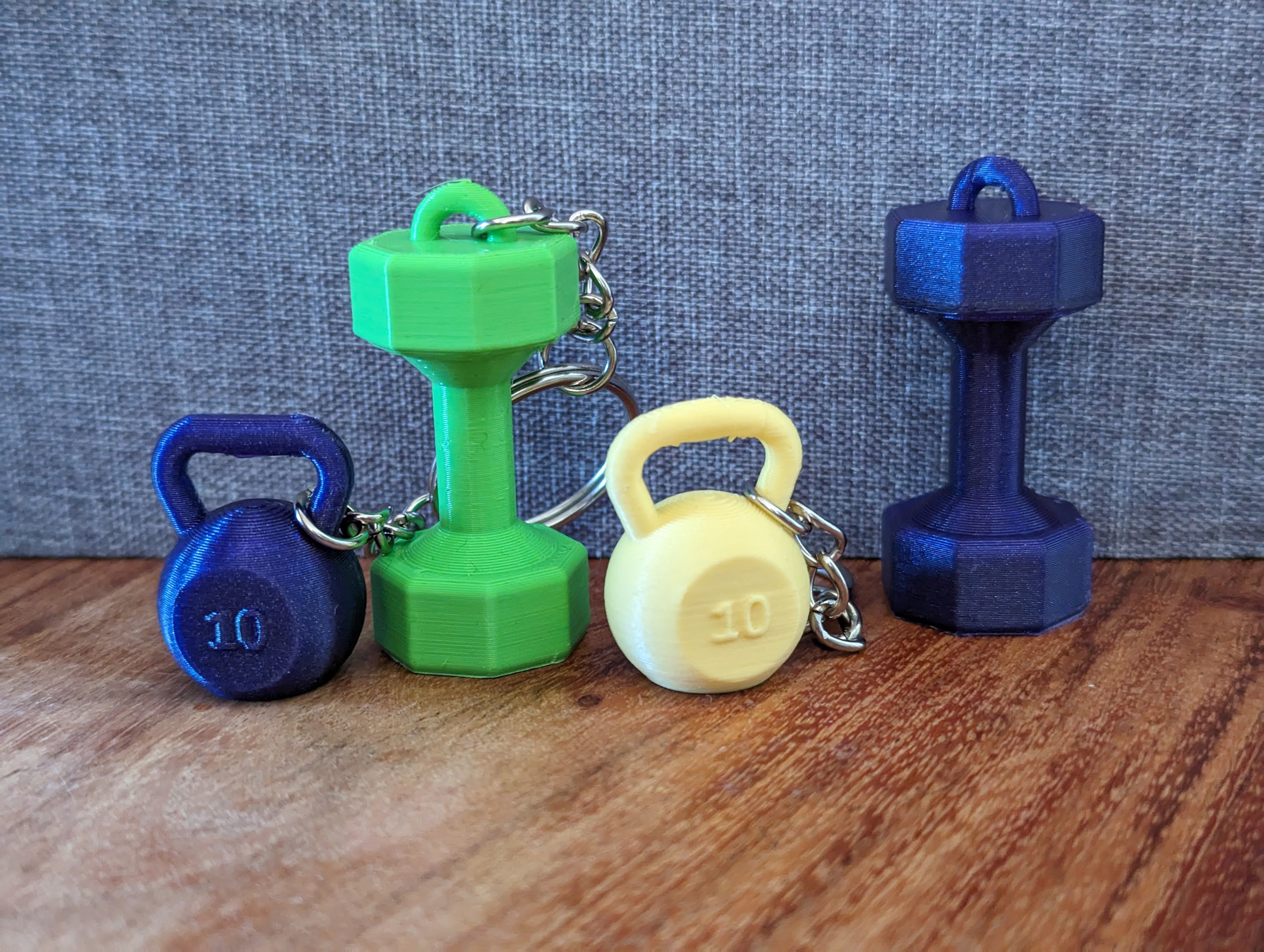 Kettlebell Keychain - photo 4