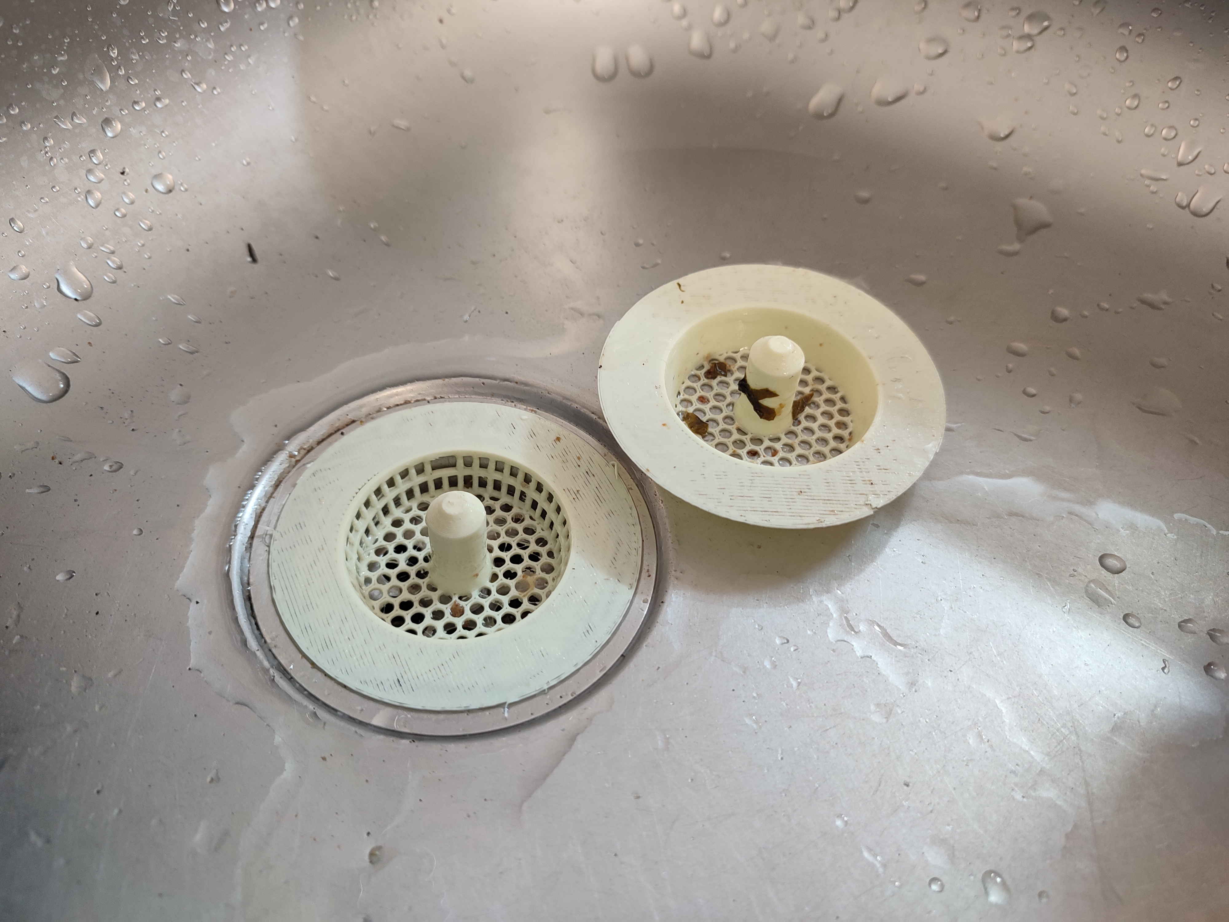 Kitchen sink filter smaller
