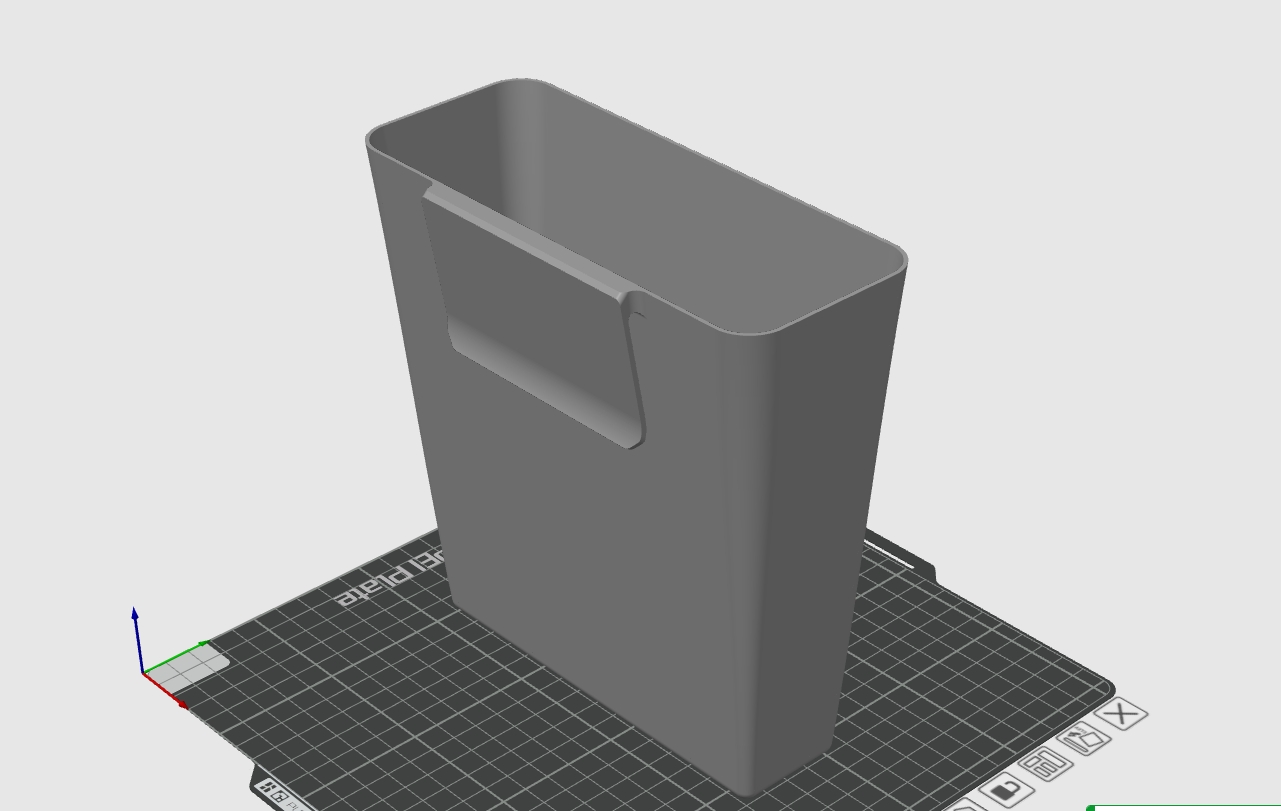 Trash bin with clip for car - photo 2