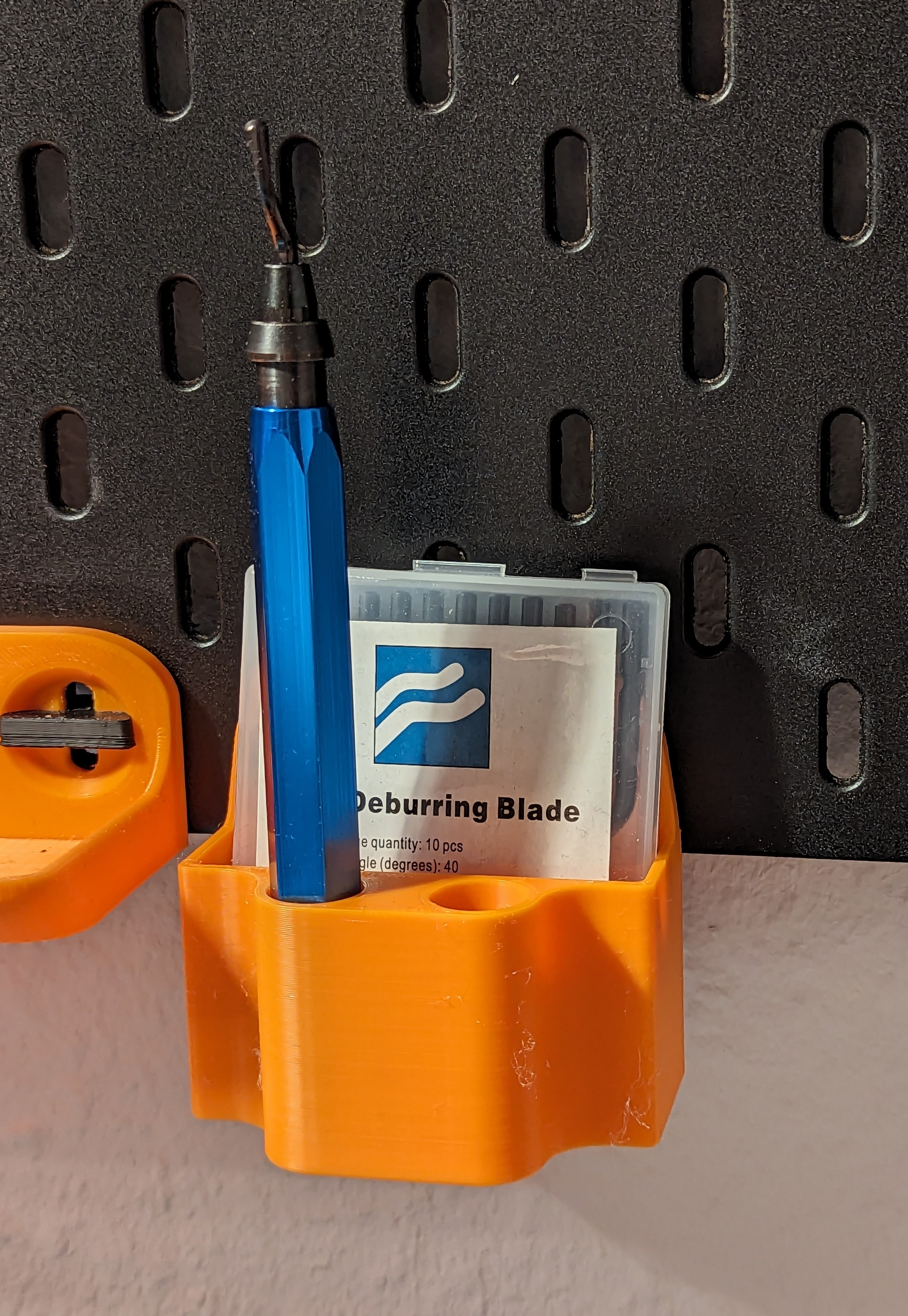 Skadis Deburring Tool Storage -  T-Clip Variant - photo 2