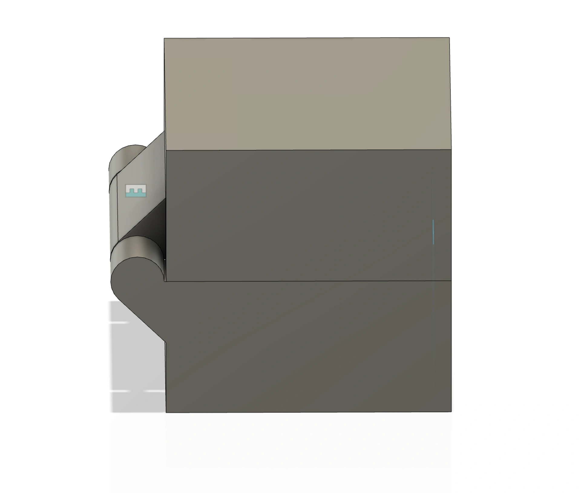 50X50X50mm Box with Hinge And Clip Lock - photo 3