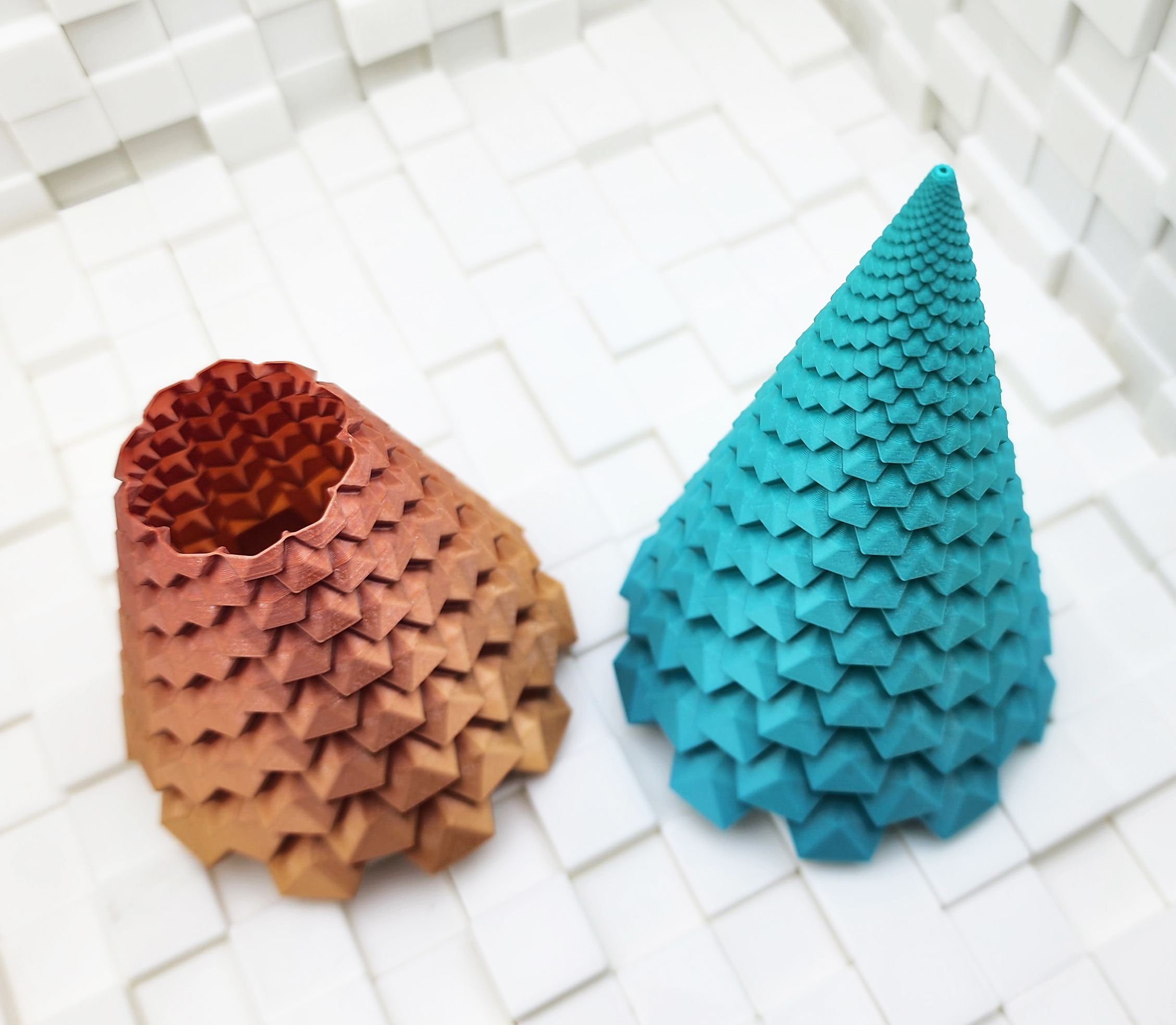 ⍋ Crystal Tree & Spiral Vase ⍋ - photo 2
