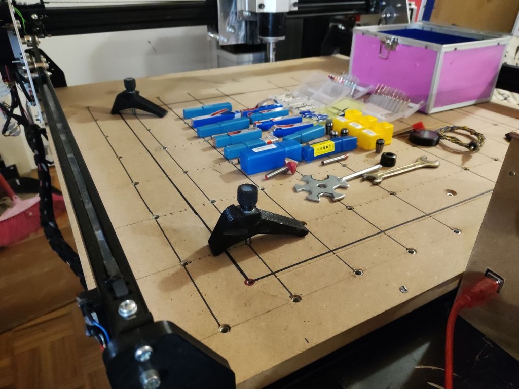 Clamp CNC