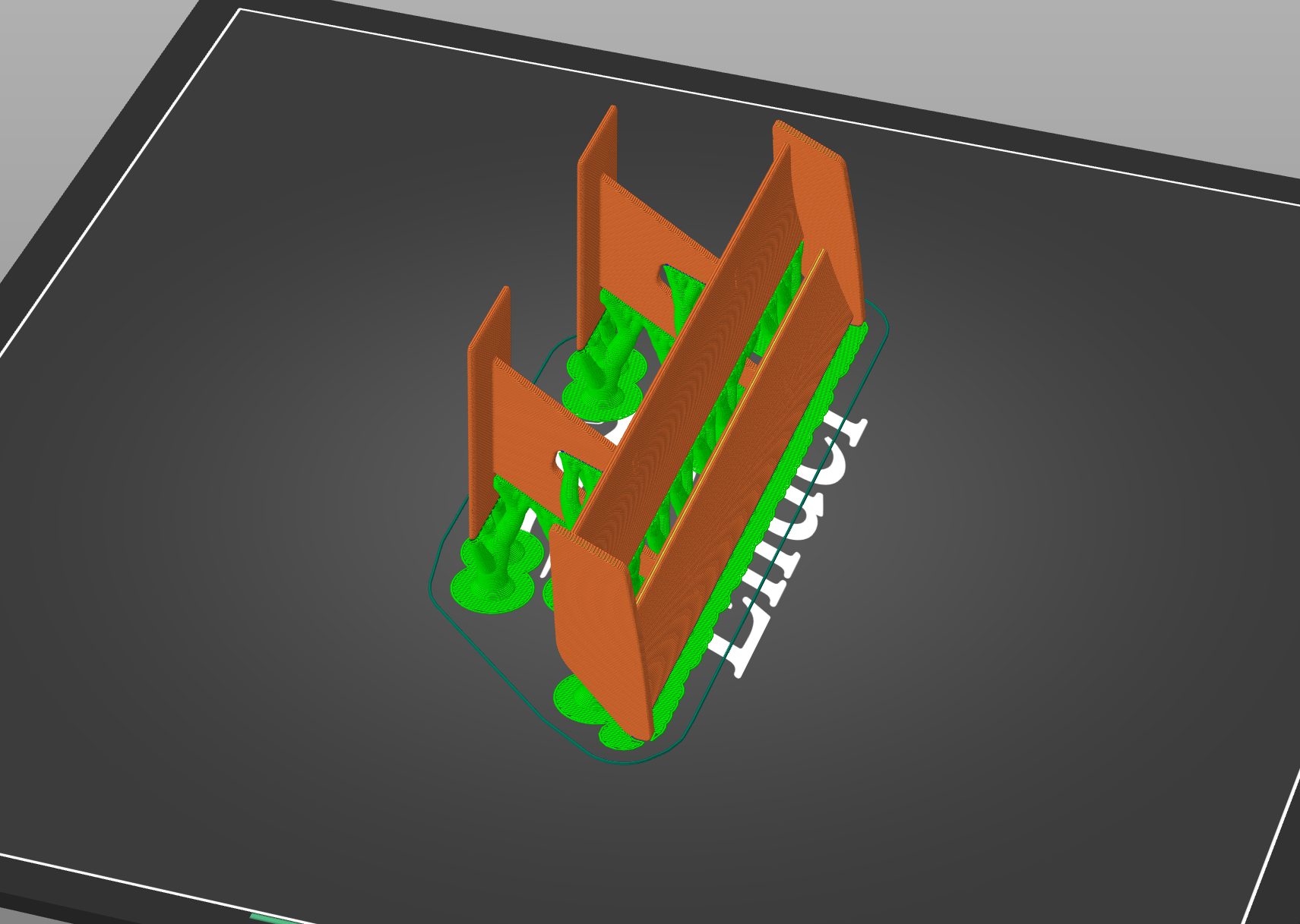 Mini car spoiler dual wings - photo 3