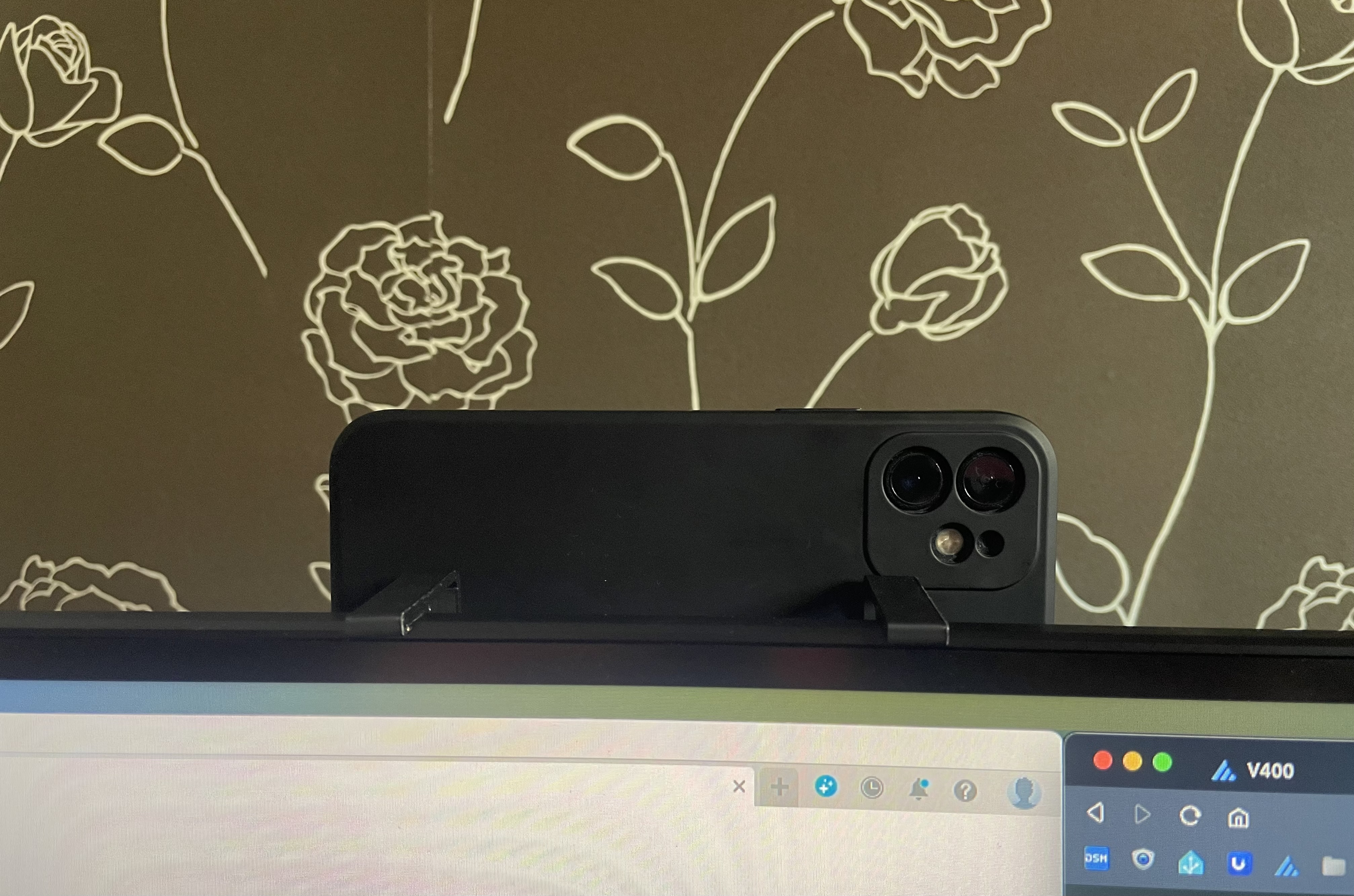 Phone Holder clamp for a C49RG9x monitor - photo 2