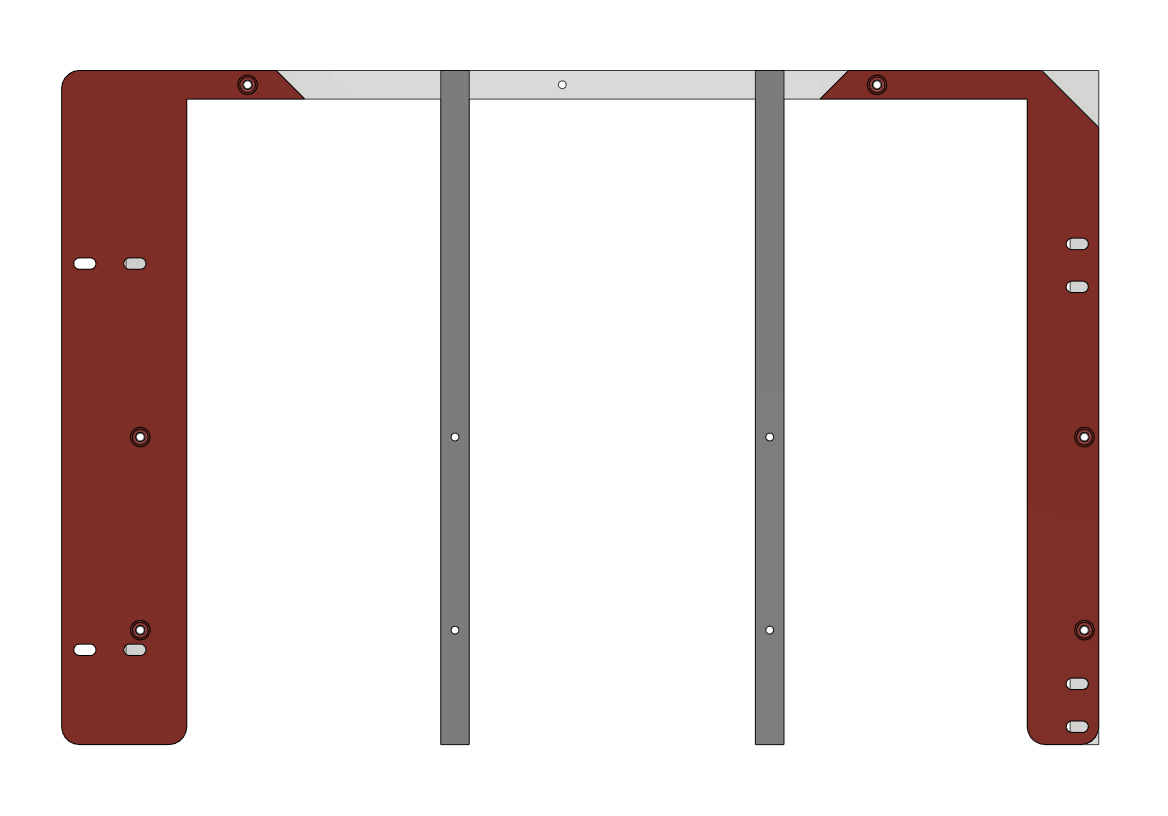 Expandable Steel Sheet Holder Adapter for Lack Enclosure Drawers - photo 4