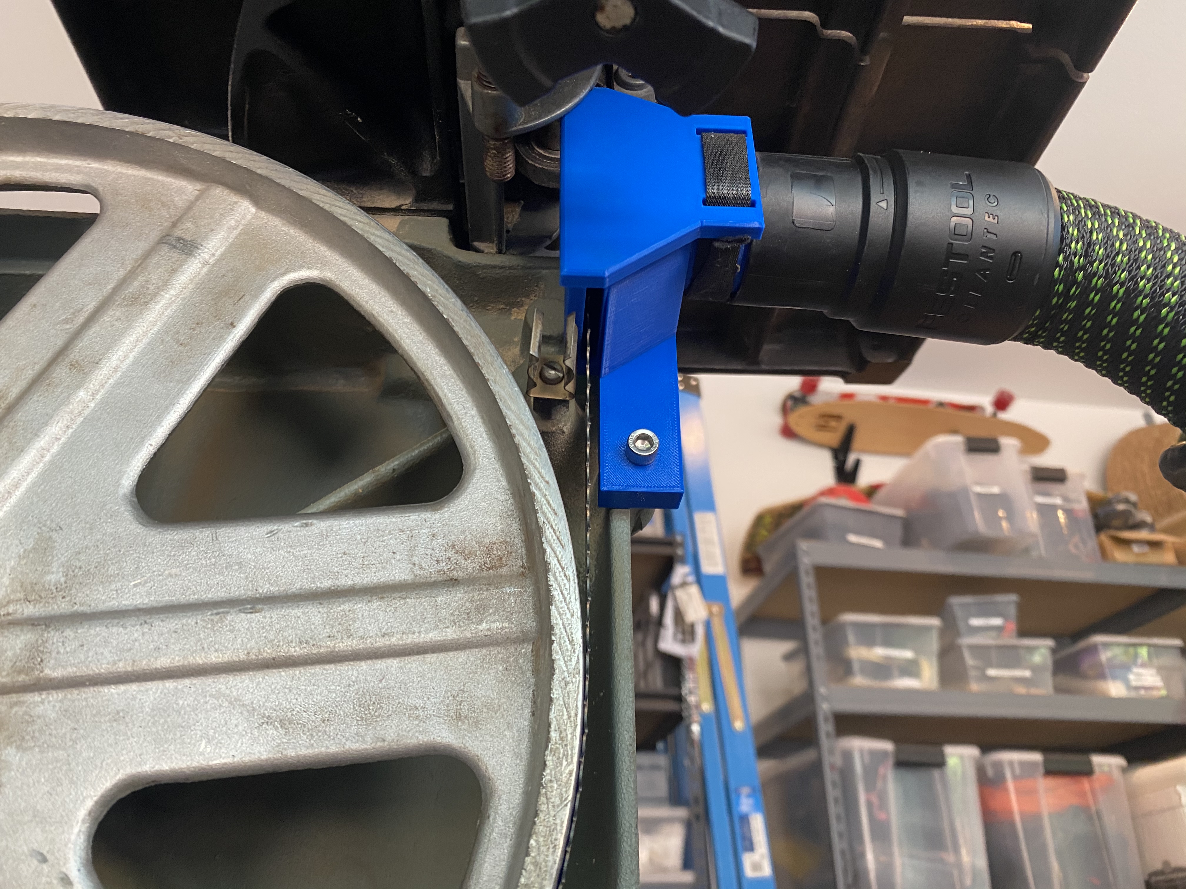 DustyBoi: Under Table Vacuum adapter for Delta 52-963 Bandsaw - photo 3