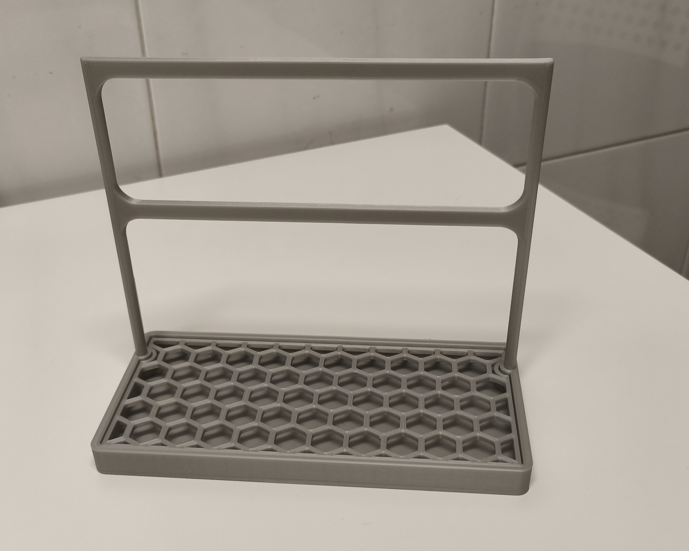 Kitchen Sink Organizer with Honeycomb Drain & Cloth Holder - photo 2