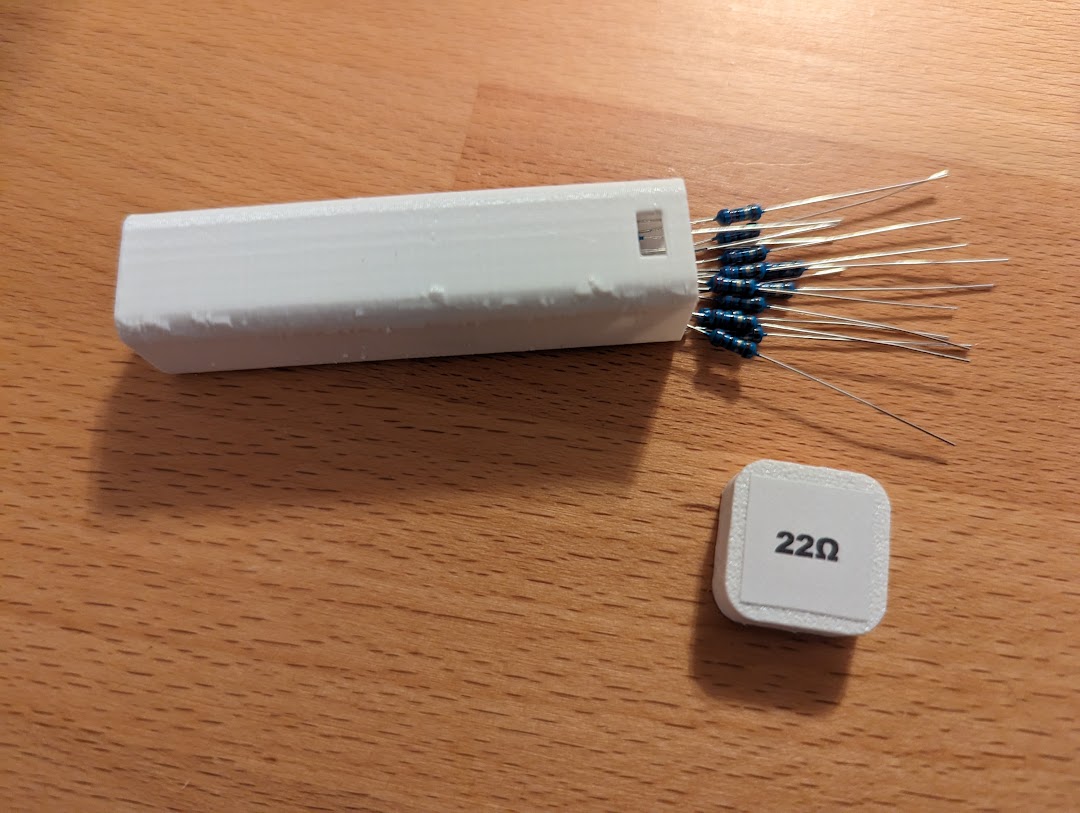 Economical Resistor Storage Rack - photo 2