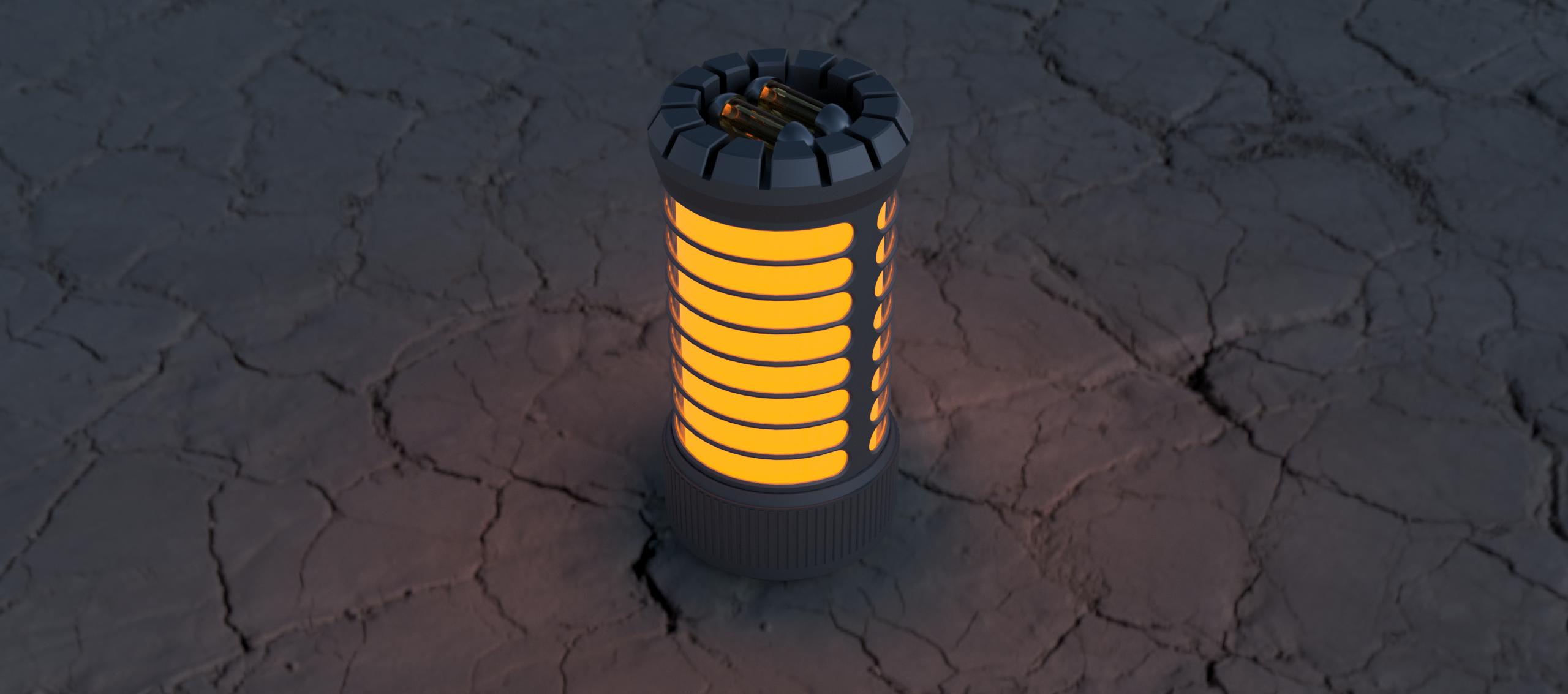 Mandalorian Lamp