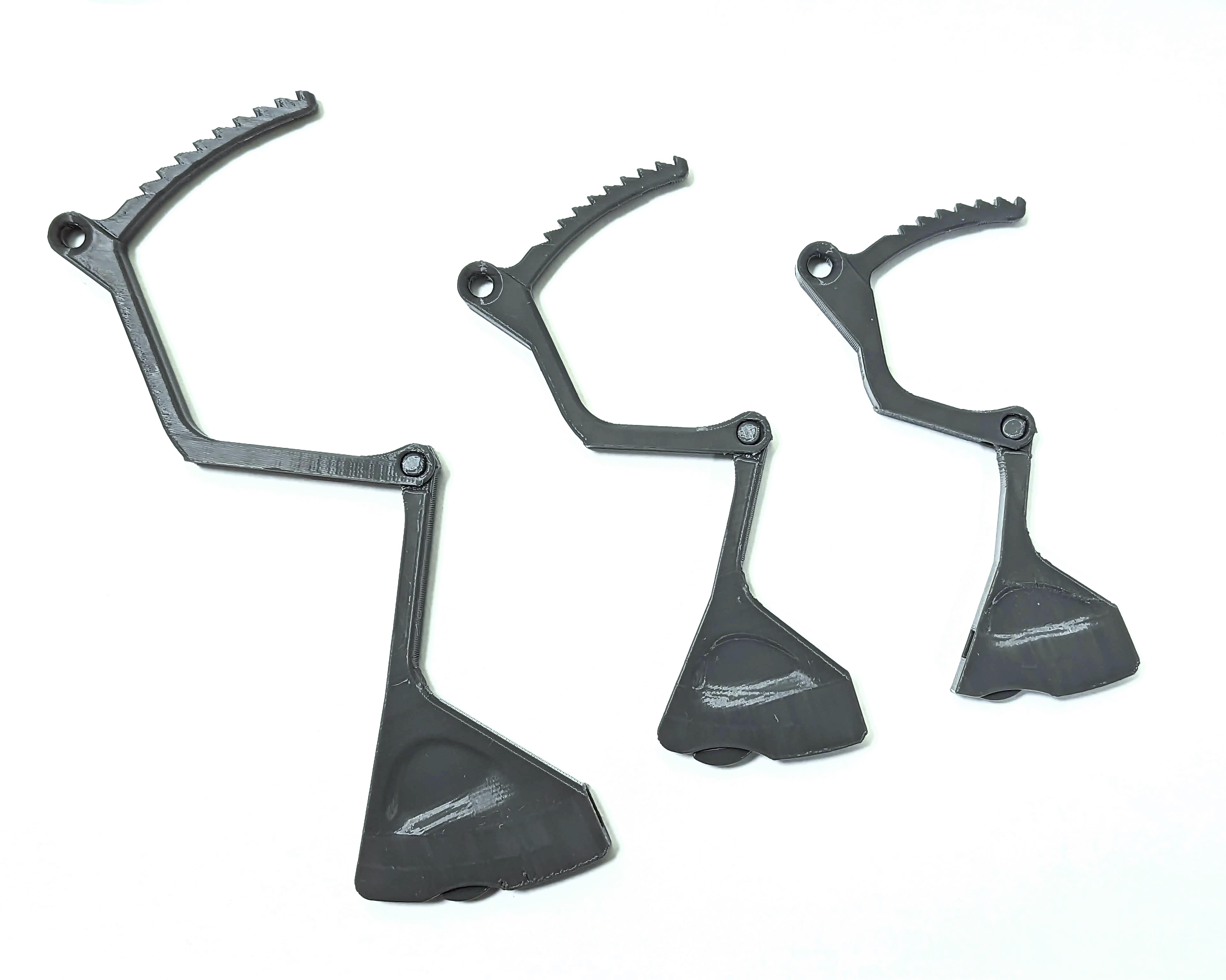 Adjustable cable and rope clip / organizer - No supports, easy assembly: only 2 parts! - photo 3