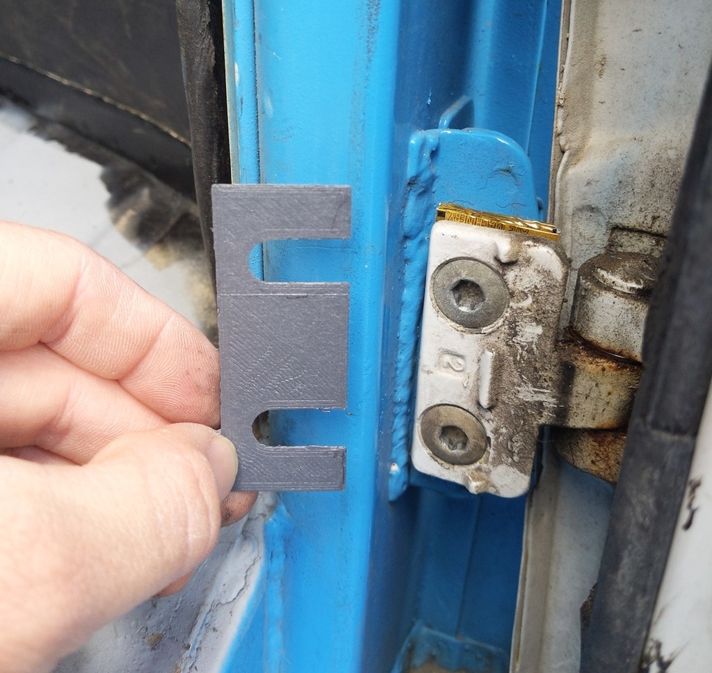 VW Bus Front Door Shim - photo 2