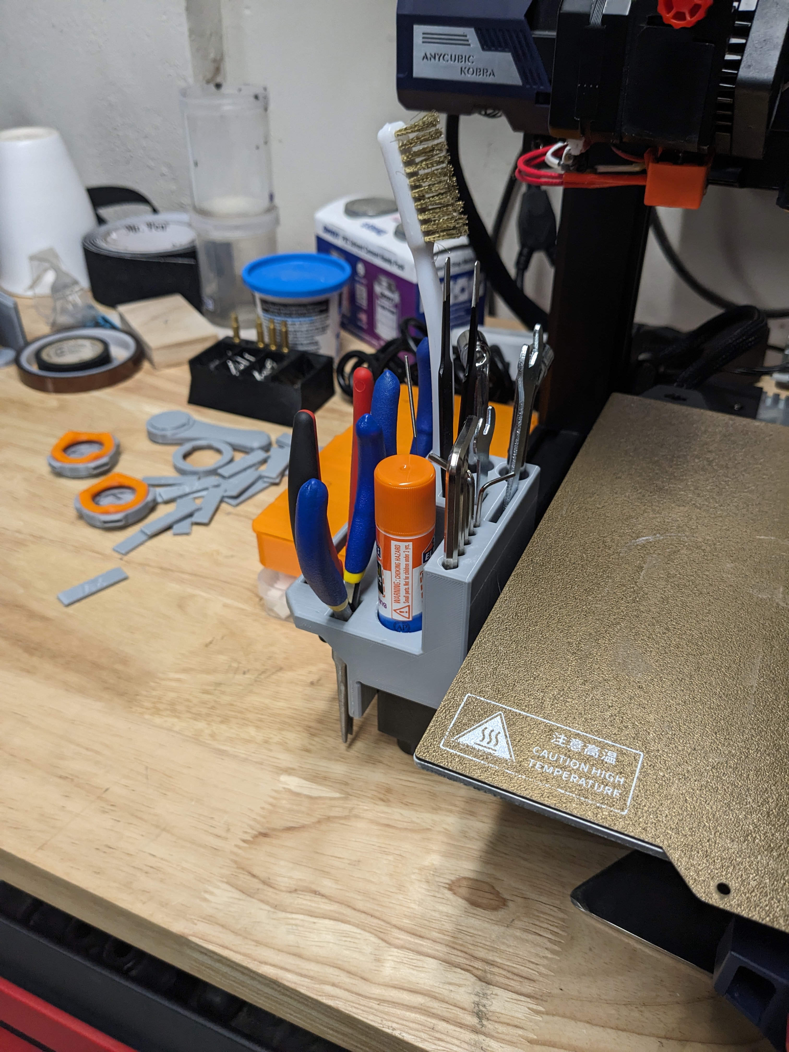 Anycubic Kobra Tool Holder (slides into channel!) - photo 3