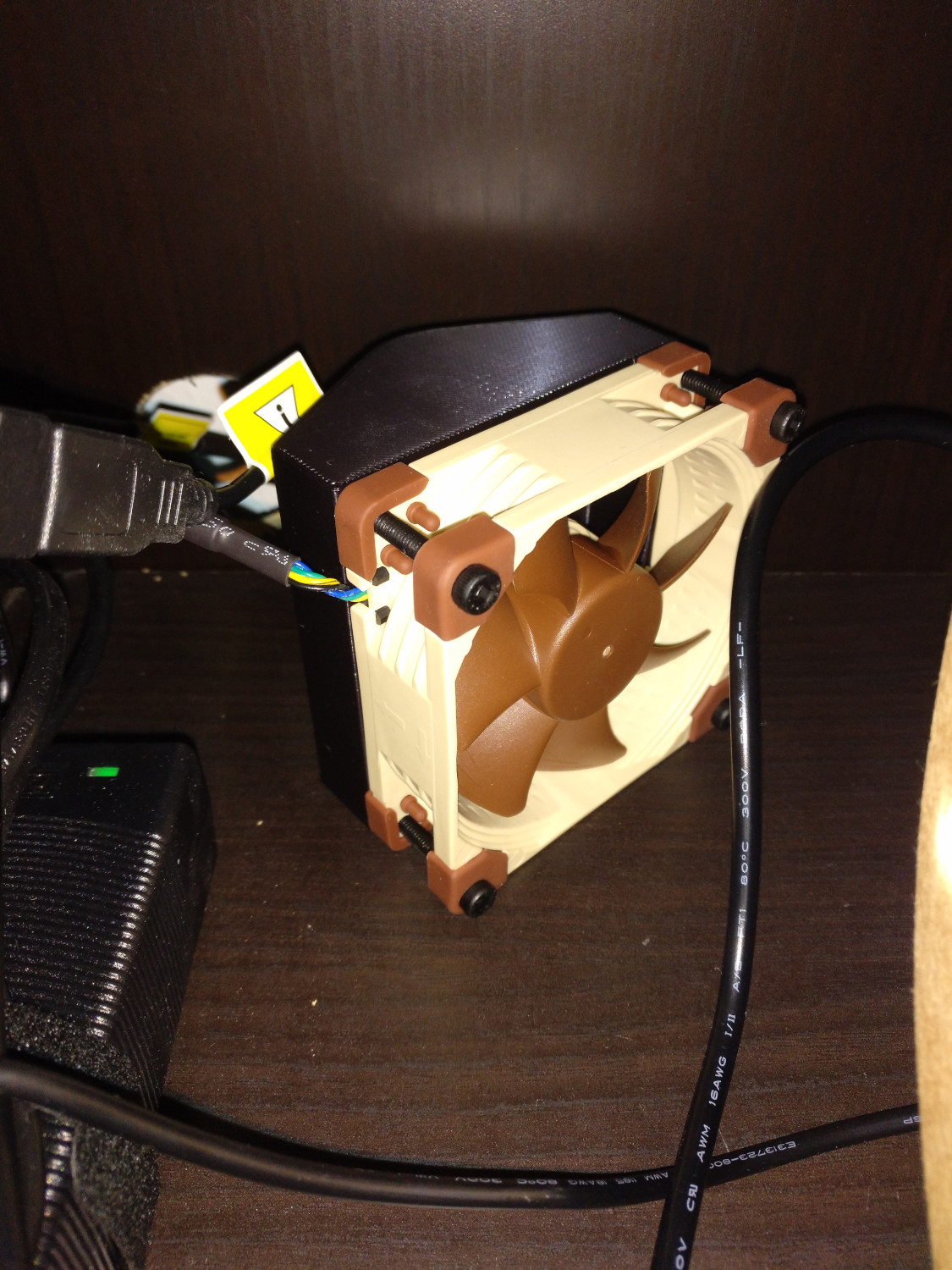 Noctua 80mm fan funnel - photo 2