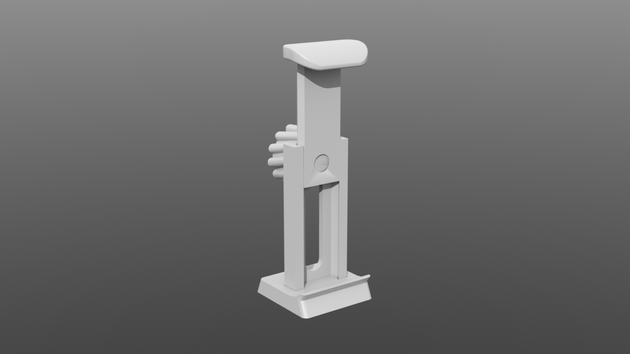 Tripod phone mount quick shoe insert