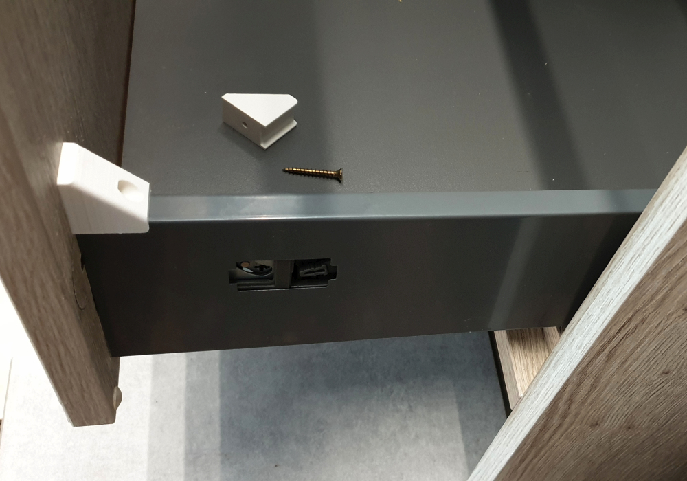 Kitchen Drawer Front Support Brace