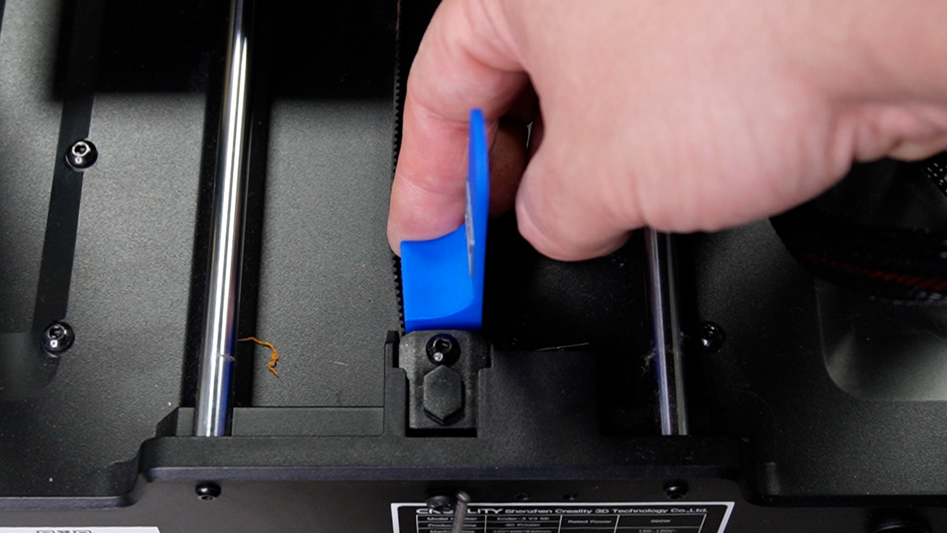Herramienta calibración de correas Control 3D | 3D Printer belt tool - photo 3
