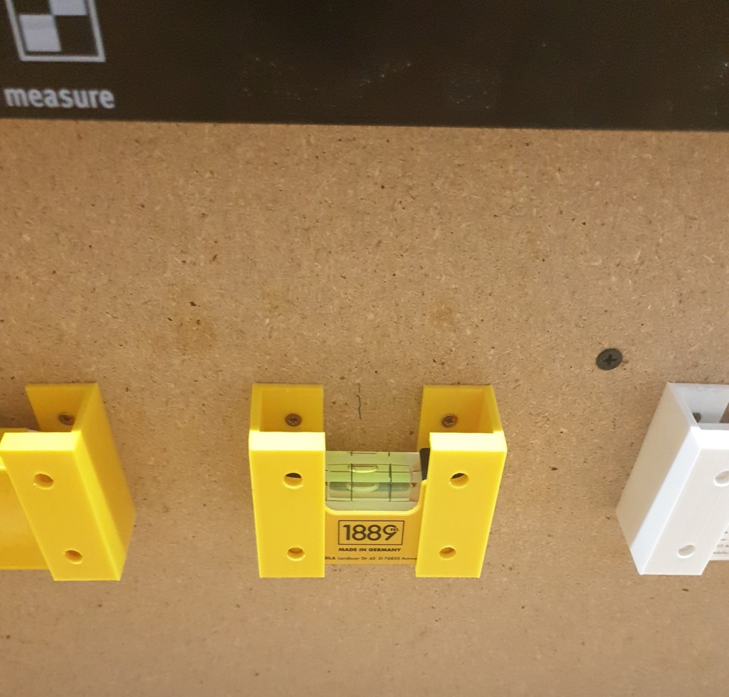 Holder / Mount for spirit level -- Halterung für Wasserwaagen - photo 4