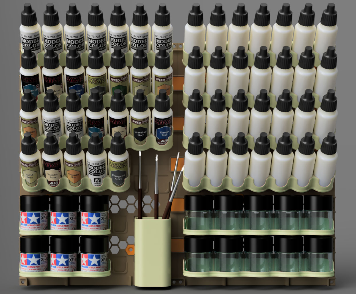 Upgraded Modular Paint Rack/Shelf - photo 2