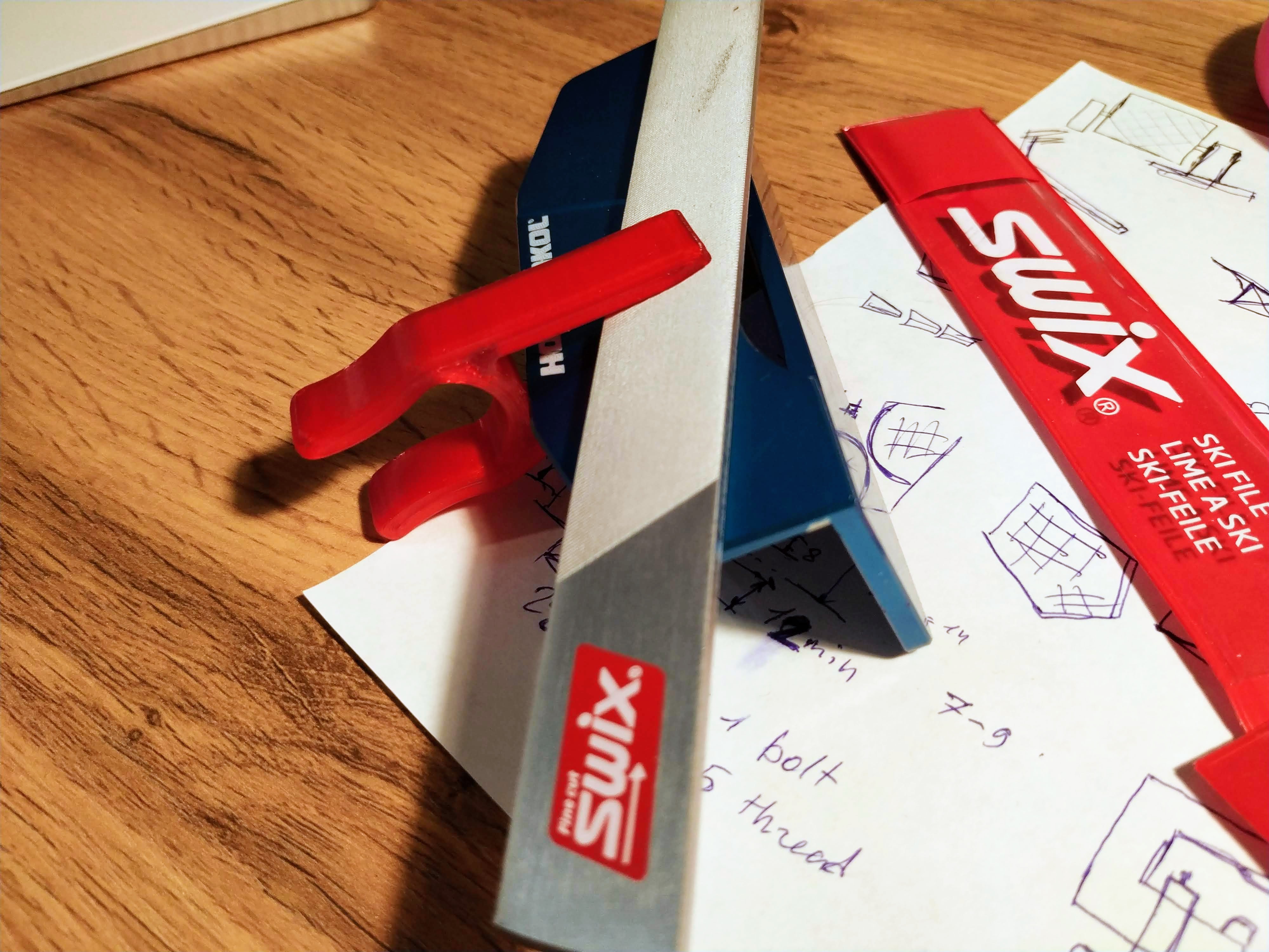 Ski Edge File Guide Holder Clip - photo 2