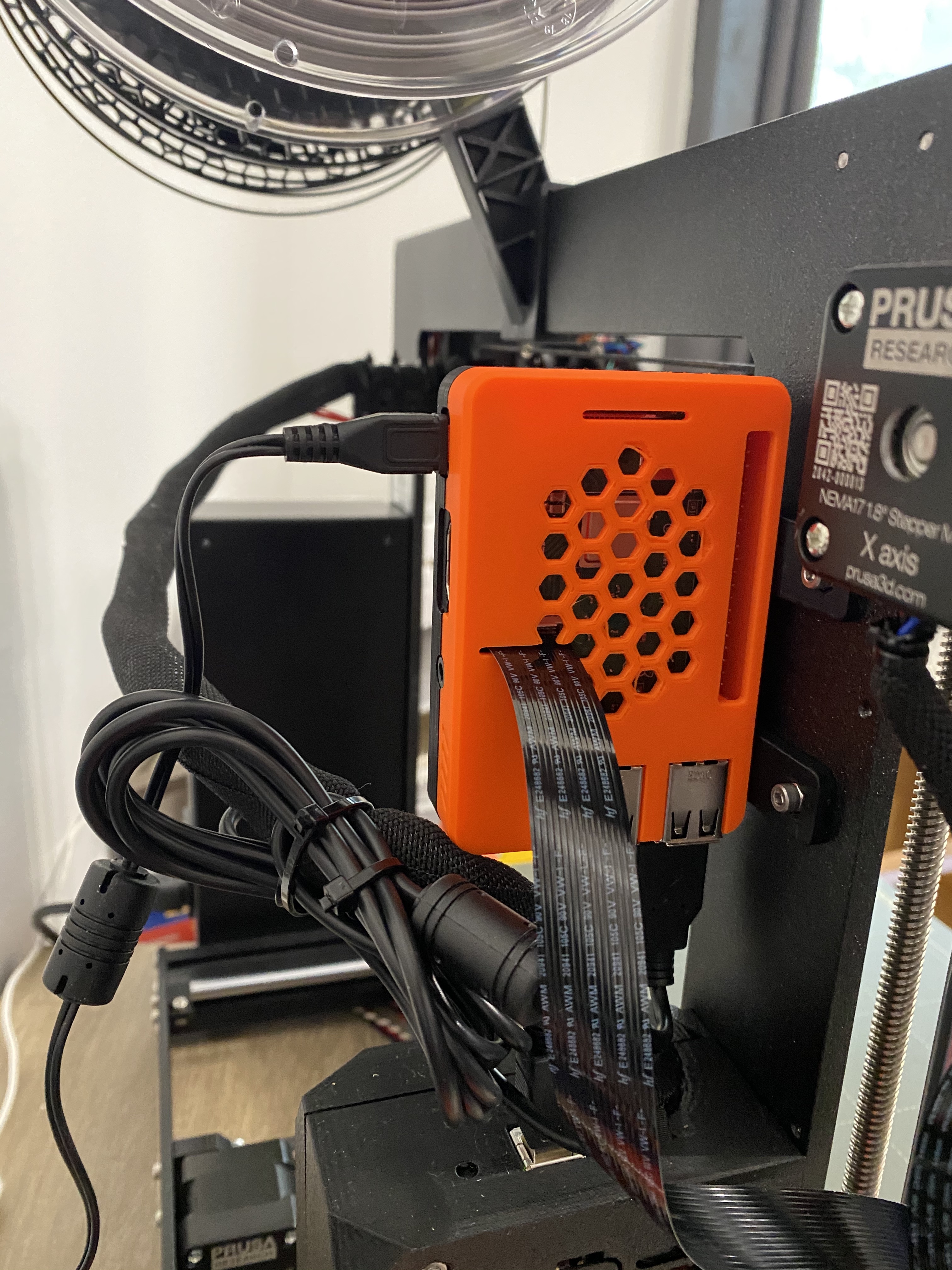 Raspberry Pi 3B/+ - OctoPrint Prusa Mount (MK3/MK3S)
