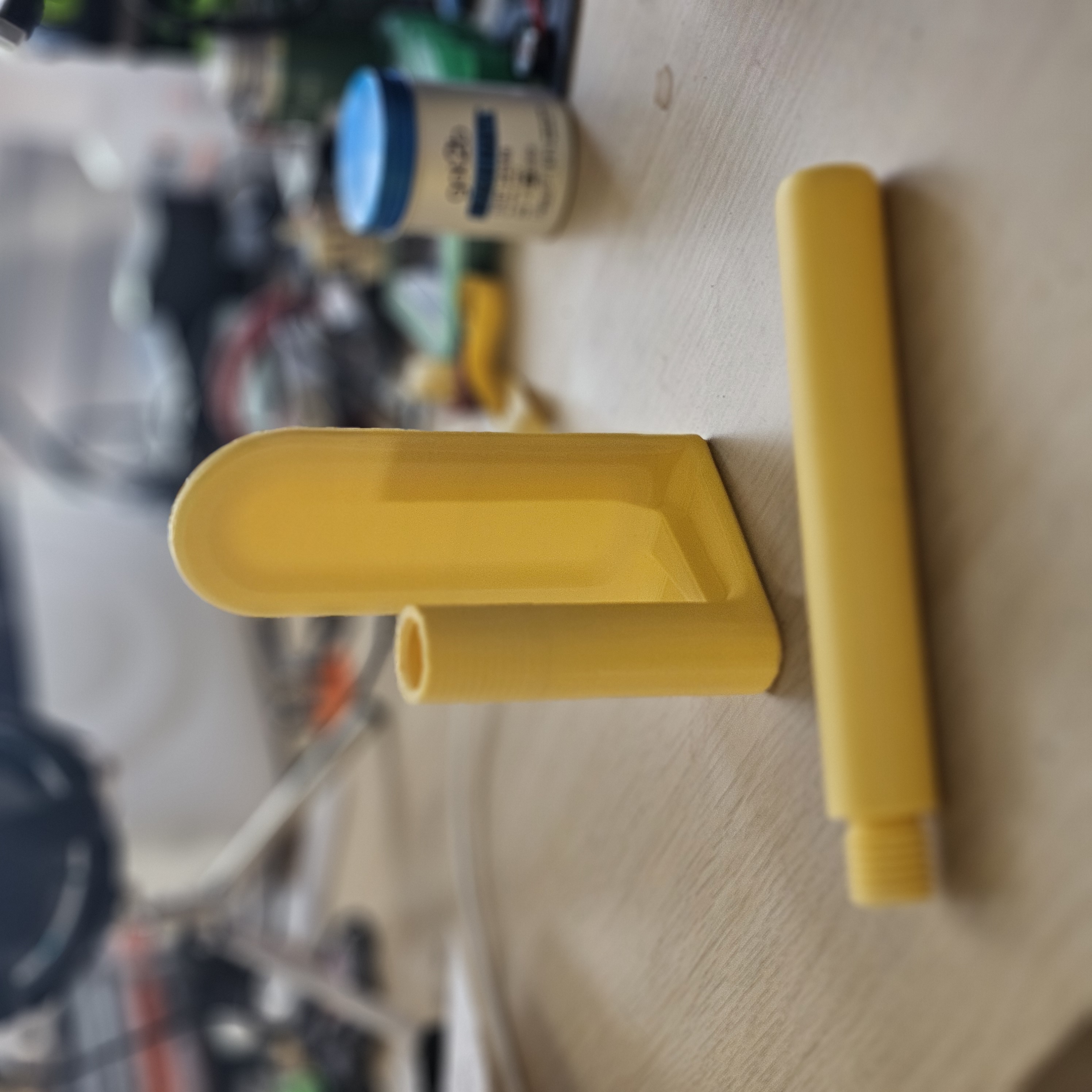 Simple wall or under mounted kitchen towel holder